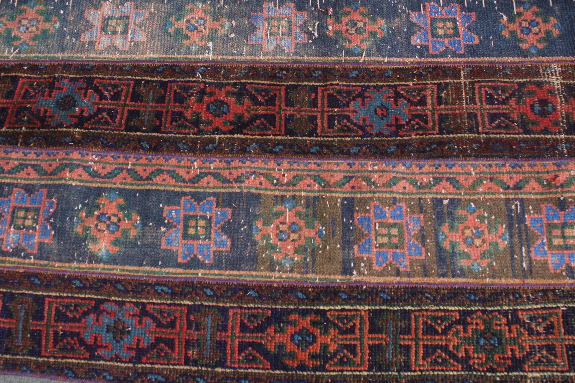 Rugs for Car Mat, Turkish Rugs, Bathroom Rug, Blue Antique Rugs, Antique Rug, Vintage Rug, 2.7x4.8 ft Small Rugs, Dorm Rugs