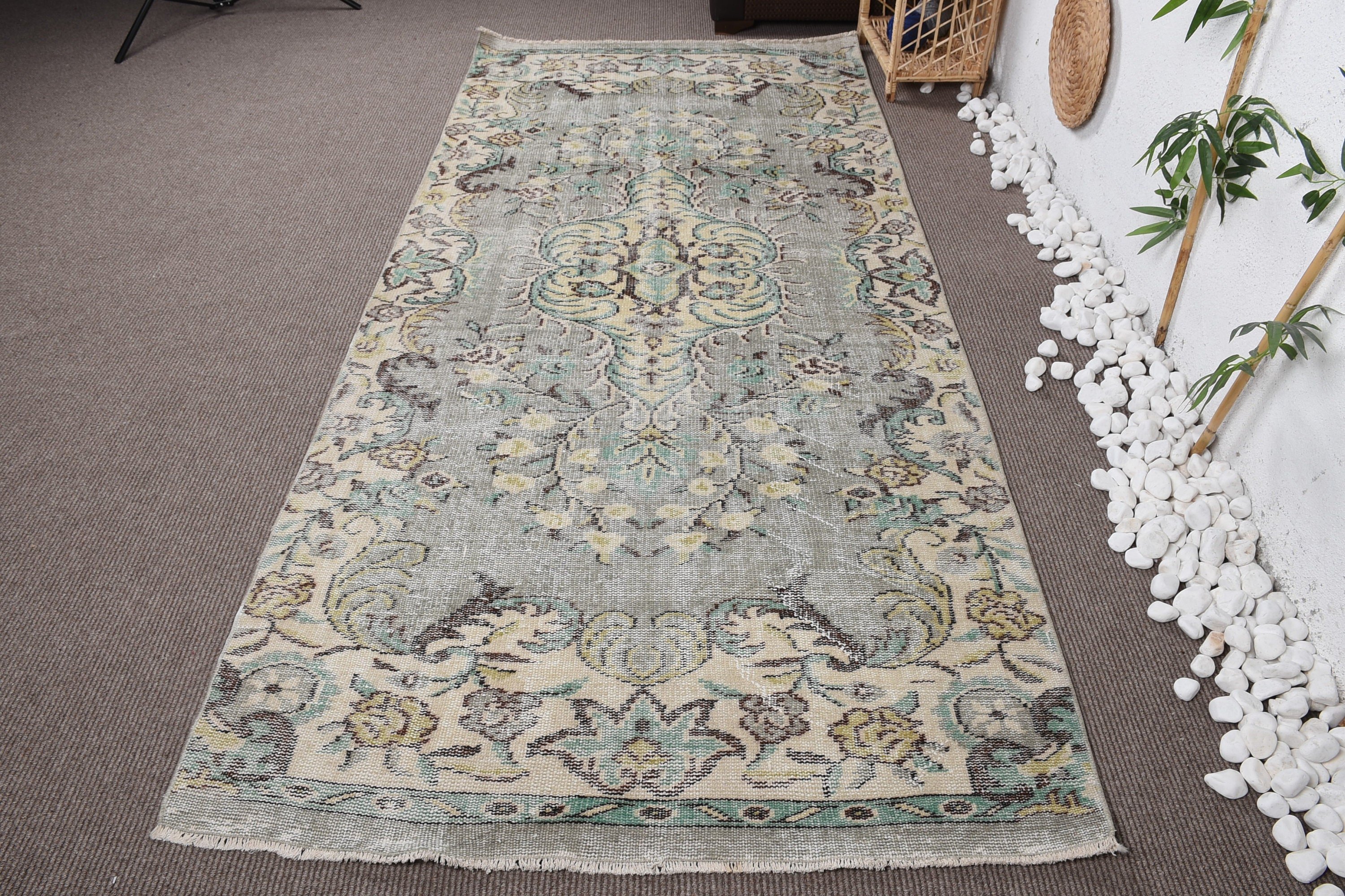 Living Room Rug, Vintage Decor Rugs, Rugs for Living Room, Vintage Rug, Moroccan Rug, 4.2x9.2 ft Area Rug, Turkish Rug, Home Decor Rugs