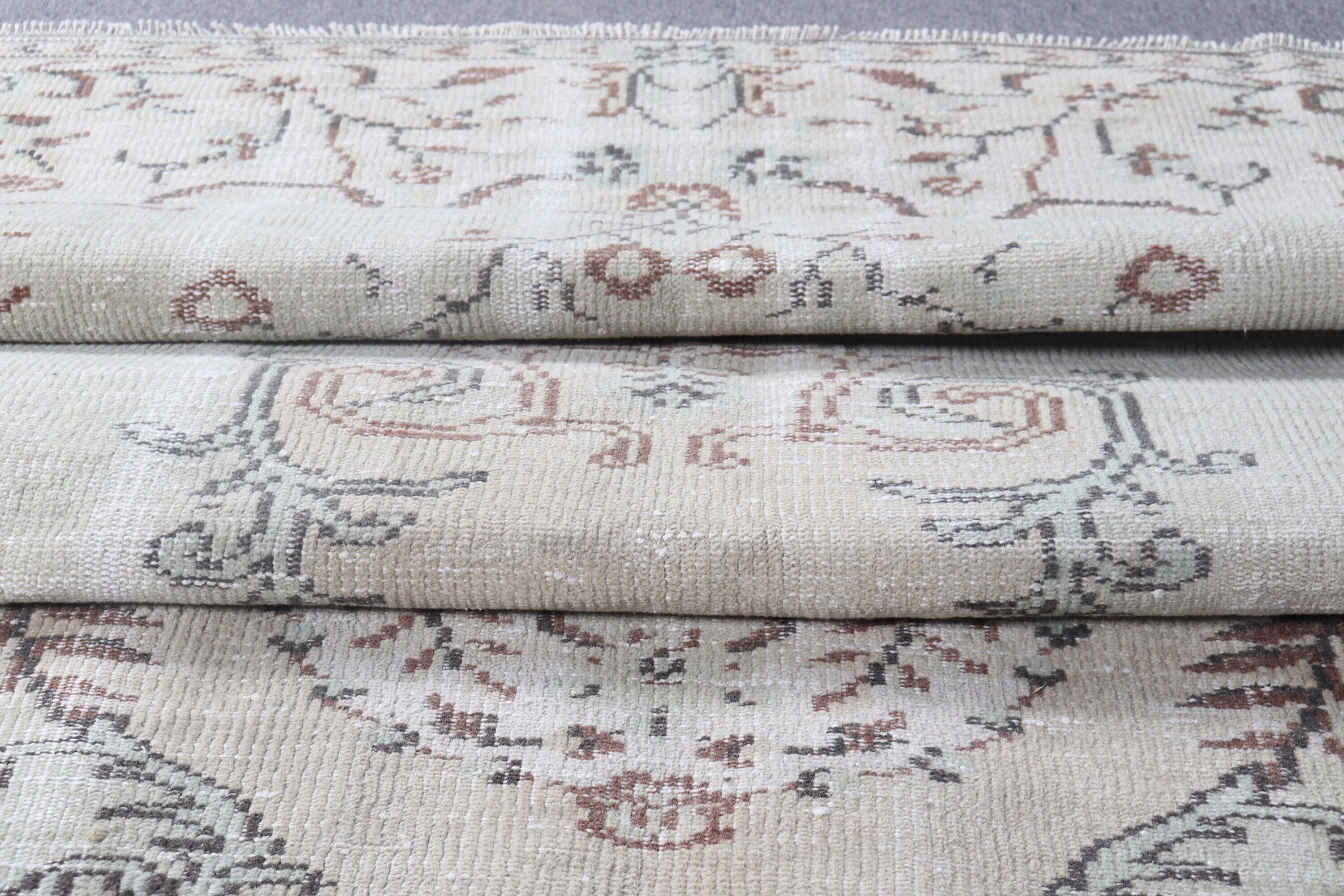 Living Room Rug, Vintage Rug, Turkish Rug, Kitchen Rug, Dining Room Rugs, 4.5x8.4 ft Area Rugs, Green Cool Rugs, Anatolian Rug, Old Rug