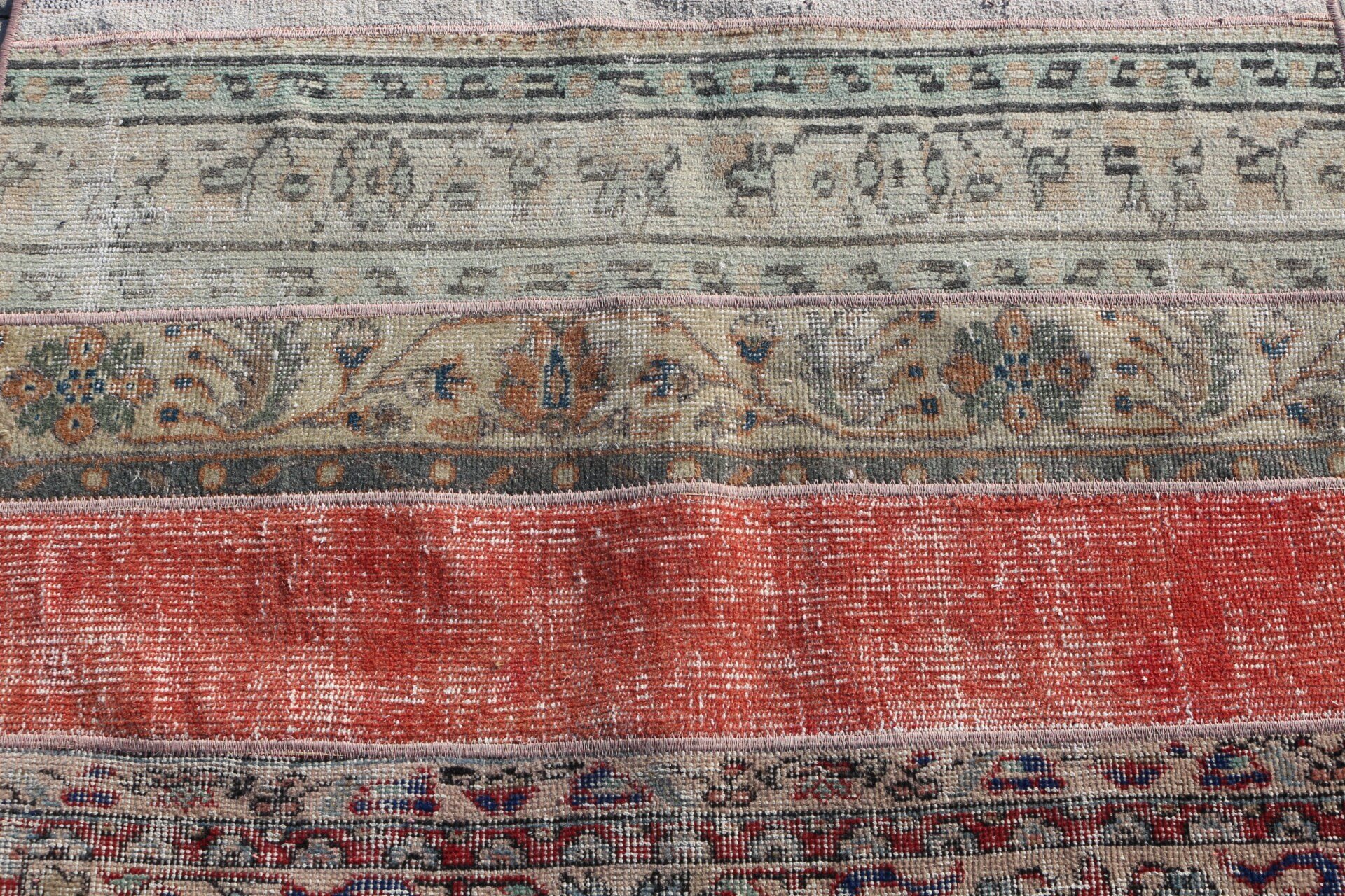 Türk Halısı, Kapı Paspası Halıları, Giriş Halısı, Kahverengi Yün Halı, 3x3,4 ft Küçük Halılar, Sevimli Banyo Paspas Halıları, Vintage Halı, Oryantal Halı, Yatak Odası Halısı