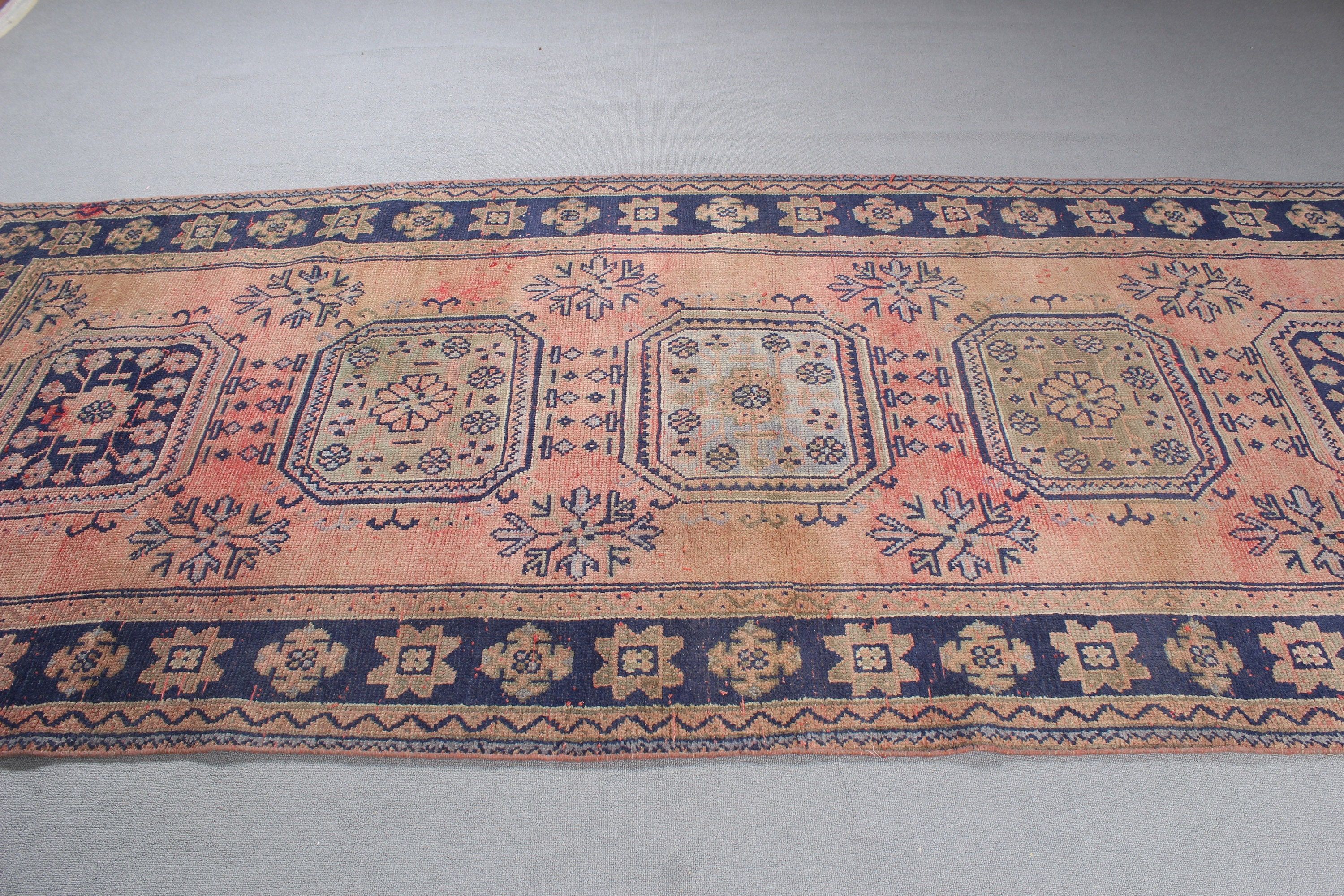 Havalı Halılar, Türk Halıları, Yemek Odası Halıları, Yeşil Anadolu Halısı, 4,6x11 ft Büyük Halı, Vintage Halılar, Geometrik Halılar, Oturma Odası Halıları