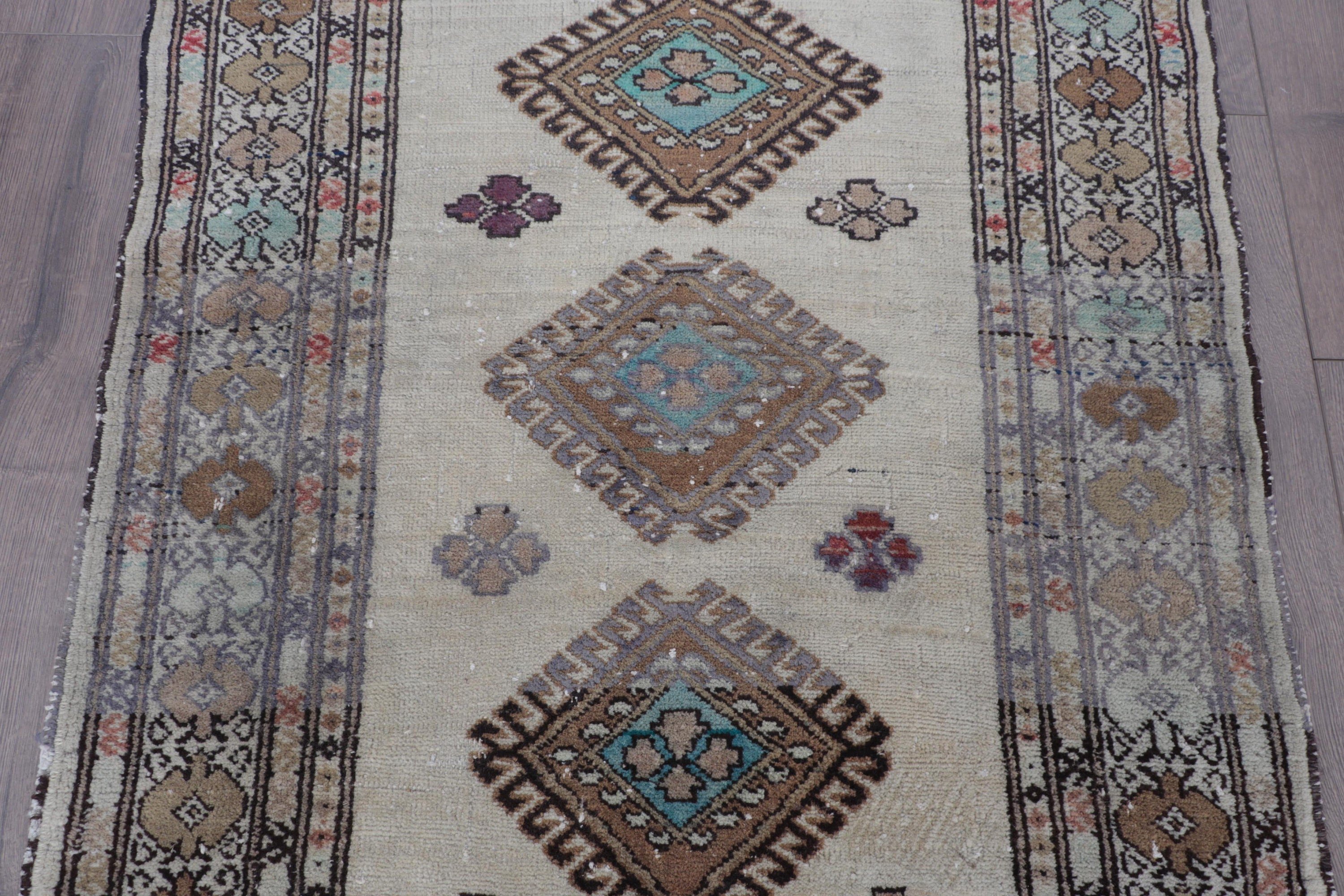 Çocuk Halıları, Türk Halıları, Yatak Odası Halıları, Bej Boho Halıları, 2,4x3,3 ft Küçük Halı, Açıklama Halıları, Vintage Halı, El Dokuma Halıları, Kapı Paspası Halısı