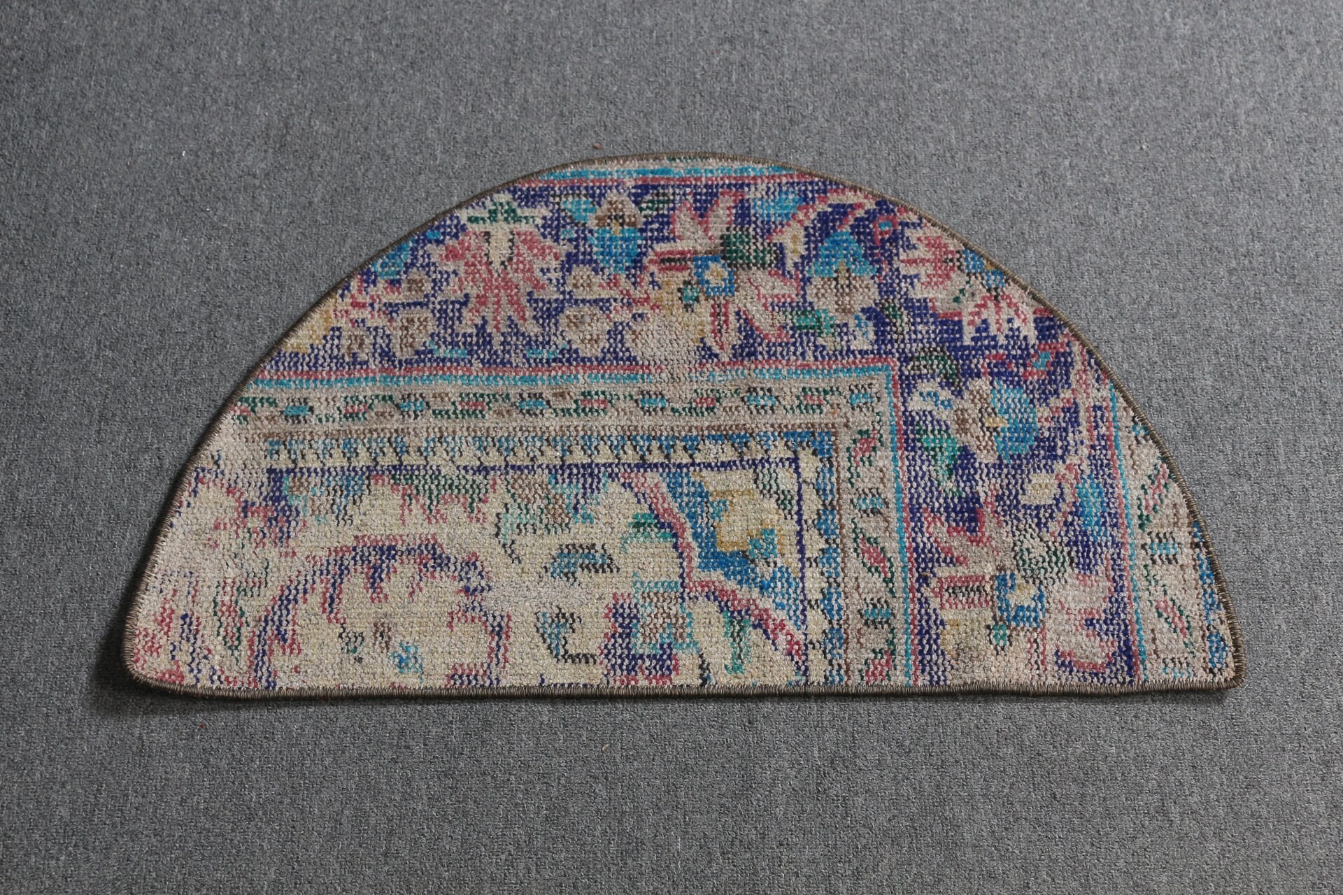 Yün Halılar, Çocuk Halısı, Vintage Halılar, Araba Paspas Halıları, Türk Halısı, Kapı Paspas Halısı, 2,5x1,5 ft Küçük Halılar, Antika Halı, Mavi Mutfak Halıları