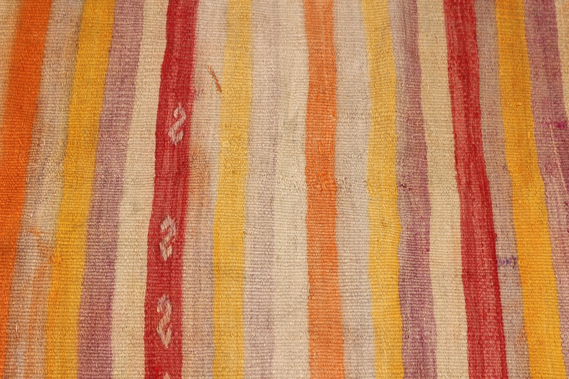 Kilim, Türk Halıları, Vintage Halılar, Mutfak Halısı, Yer Halıları, Turuncu Soğuk Halı, Koridor Halıları, 2,2x11,1 ft Yolluk Halıları