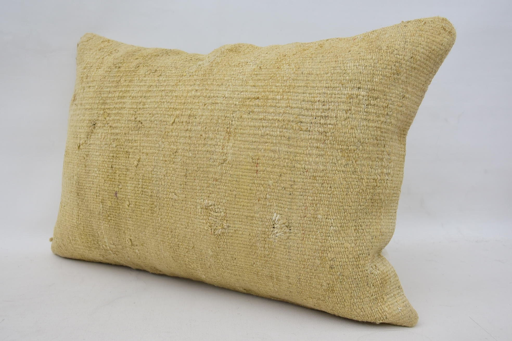 Kilim Pillow, Kilim Cushion Sham, Muted Cushion Cover, 16"x24" Beige Cushion Case, Vintage Pillow, Vintage Kilim Pillow Cushion Case