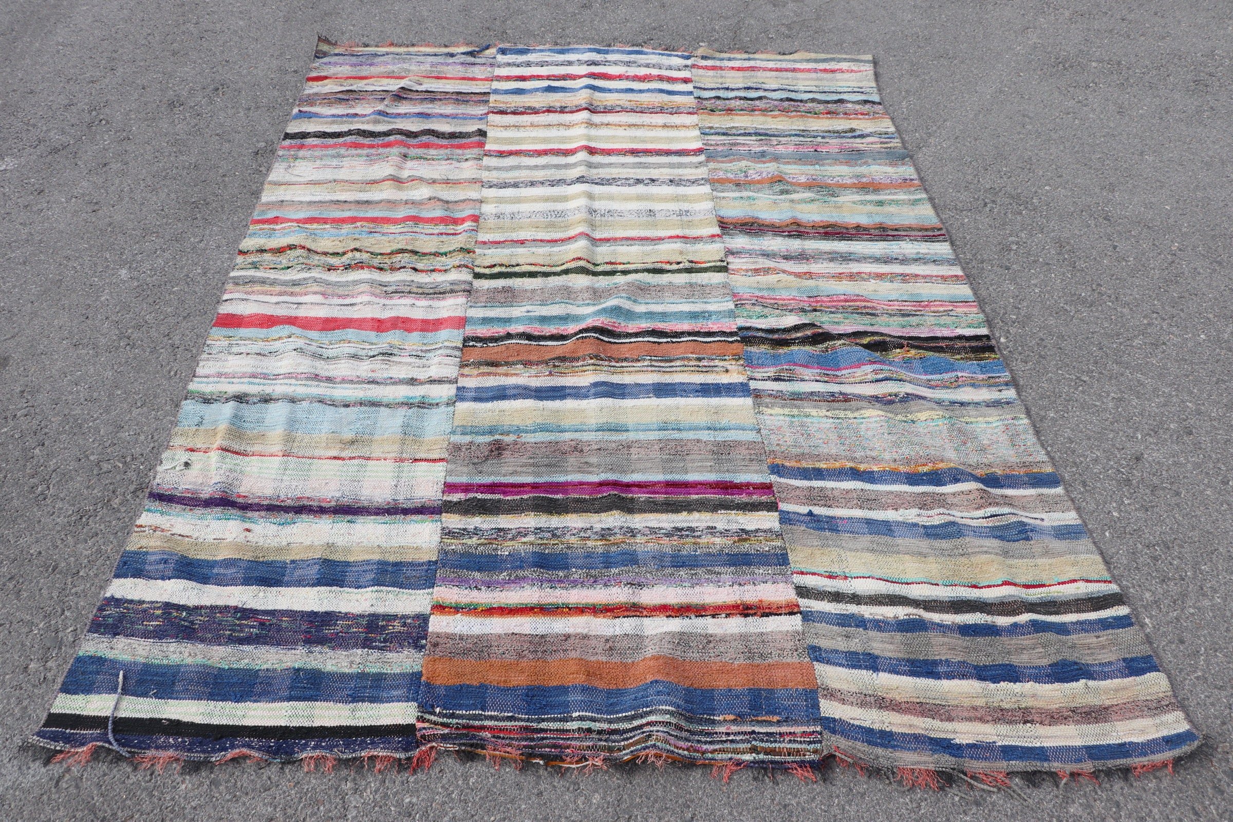 Brown  3.6x12.8 ft Runner Rug, Bedroom Rugs, Rugs for Hallway, Stair Rug, Anatolian Rug, Vintage Rugs, Turkish Rug, Kilim