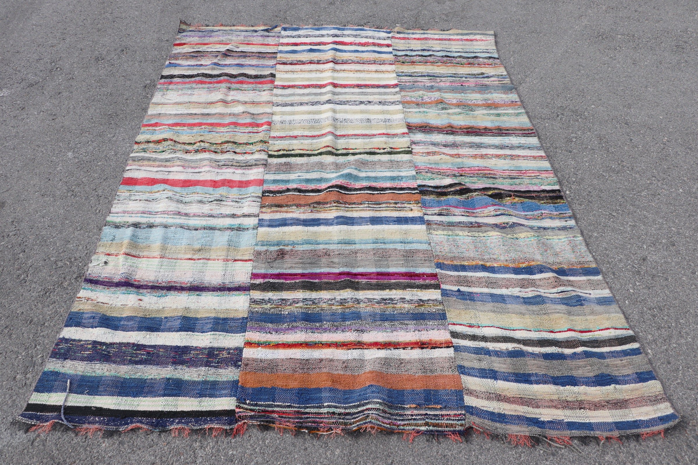 Kahverengi 3.6x12.8 ft Runner Halı, Yatak Odası Halıları, Koridor Halıları, Merdiven Halısı, Anadolu Halısı, Vintage Halılar, Türk Halısı, Kilim