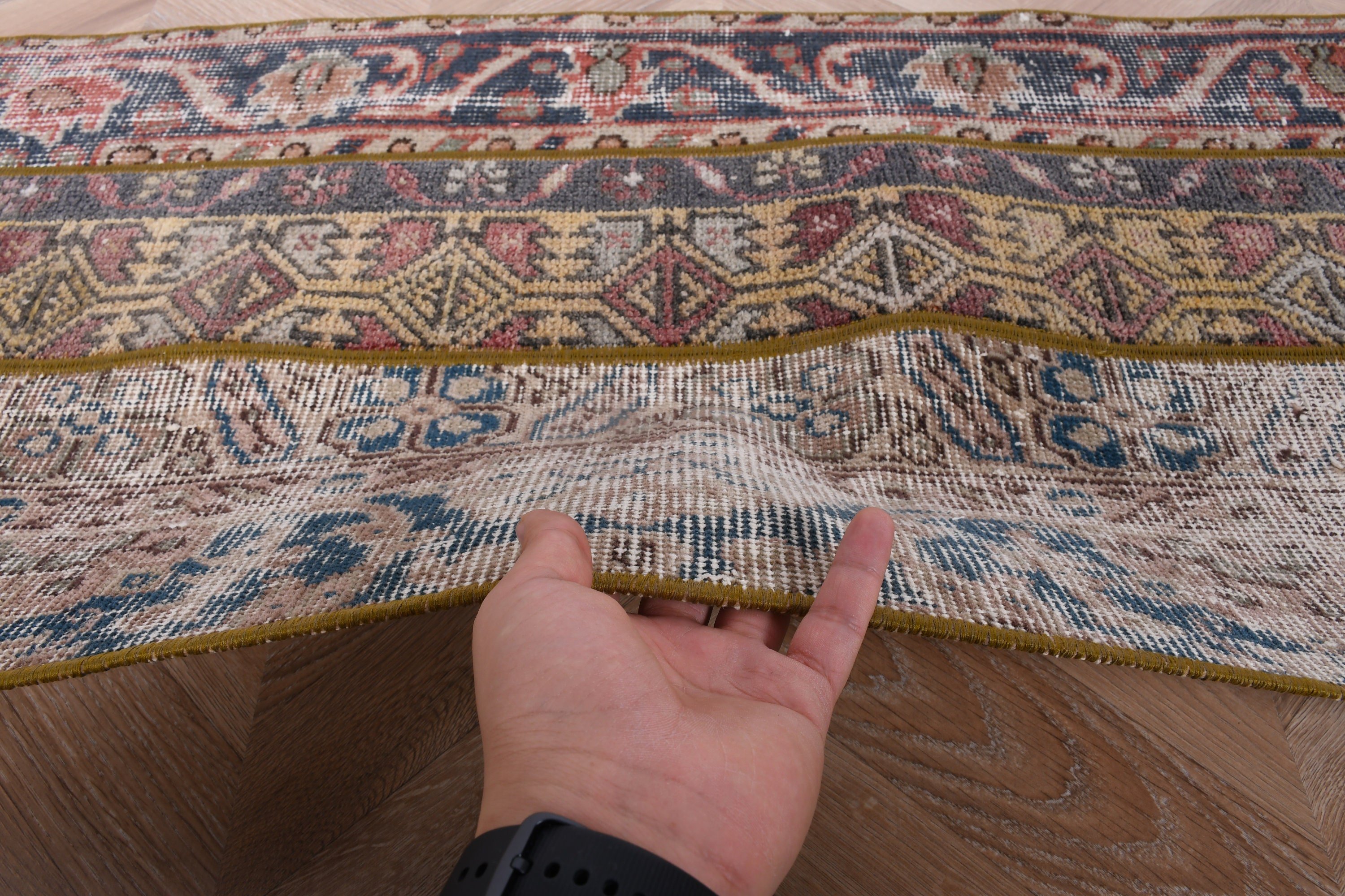 1.7x3.2 ft Küçük Halı, Parlak Halı, Türk Halıları, Havalı Halı, Oryantal Halılar, Çocuk Halıları, Vintage Halı, Beyaz Ev Dekor Halıları, Mutfak Halısı