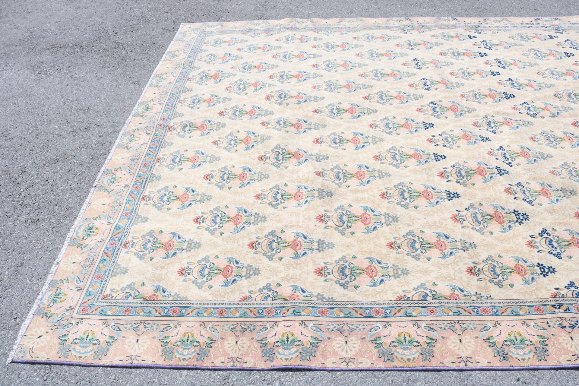 Soluk Halılar, Havalı Halı, Salon Halısı, Renkli Halılar, 8,9x11,9 ft Büyük Boy Halı, Türk Halıları, Yemek Odası Halıları, Salon Halısı, Vintage Halılar