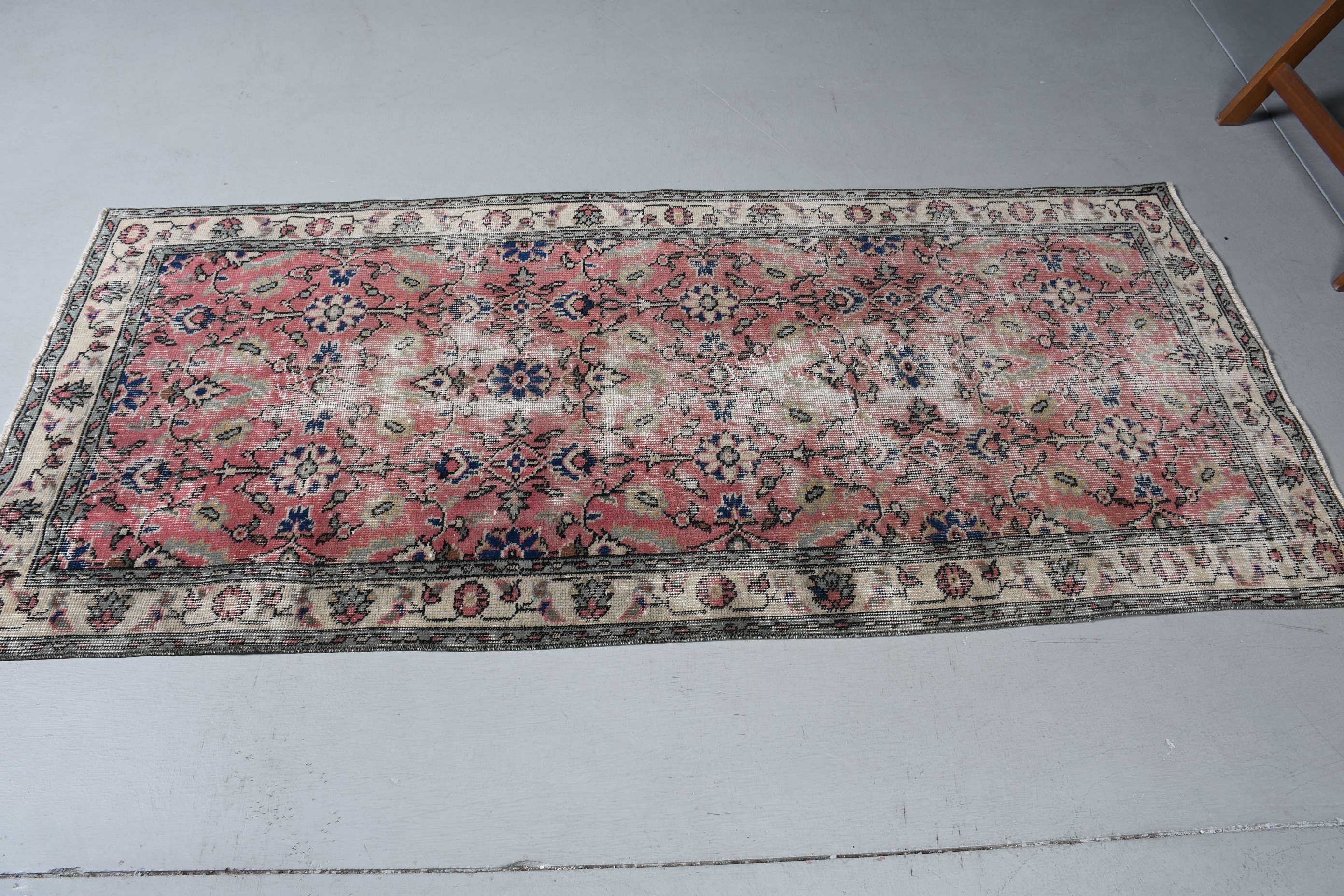 Mutfak Halıları, Pembe Yatak Odası Halısı, Yer Halısı, Çocuk Odası Halısı, Havalı Halı, Yurt Halıları, Türk Halısı, Vintage Halılar, Giriş Halısı, 3x6,7 ft Accent Halı