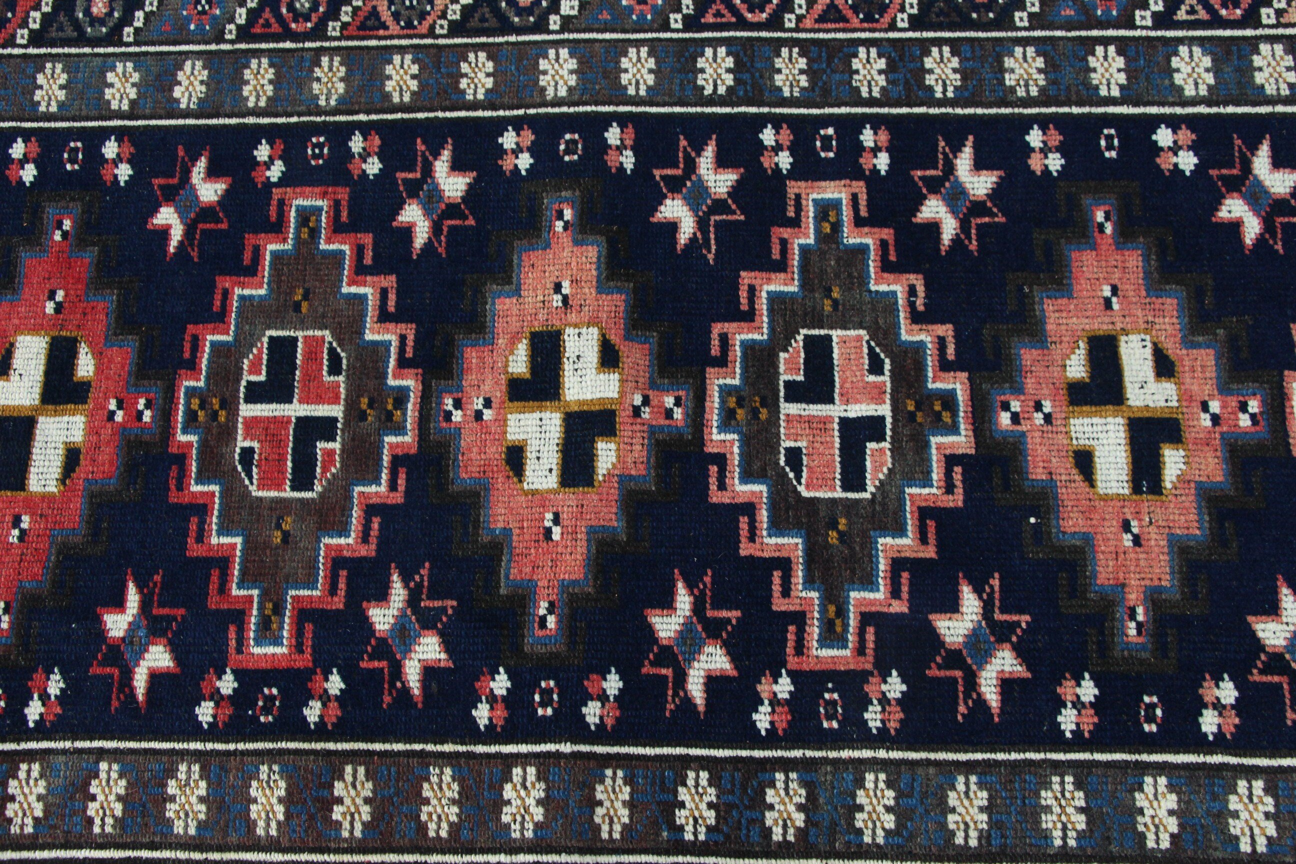 Oushak Rug, Kitchen Rug, Corridor Rug, 2.9x7.3 ft Runner Rug, Rugs for Runner, Blue Oushak Rugs, Turkish Rug, Vintage Rug, Anatolian Rug