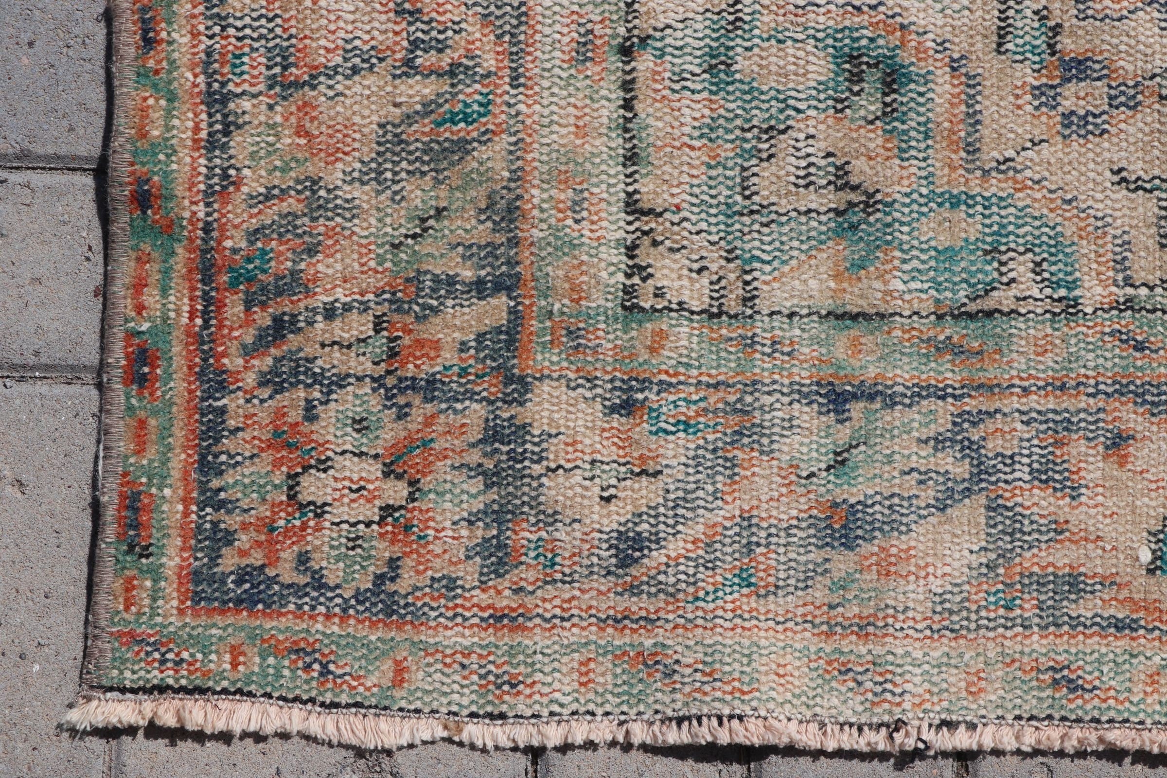 Turuncu 5.7x9.3 ft Büyük Halı, Yatak Odası Halısı, Yatak Odası Halıları, Havalı Halılar, Salon Halısı, Türk Halısı, Ev Dekor Halısı, Vintage Halı