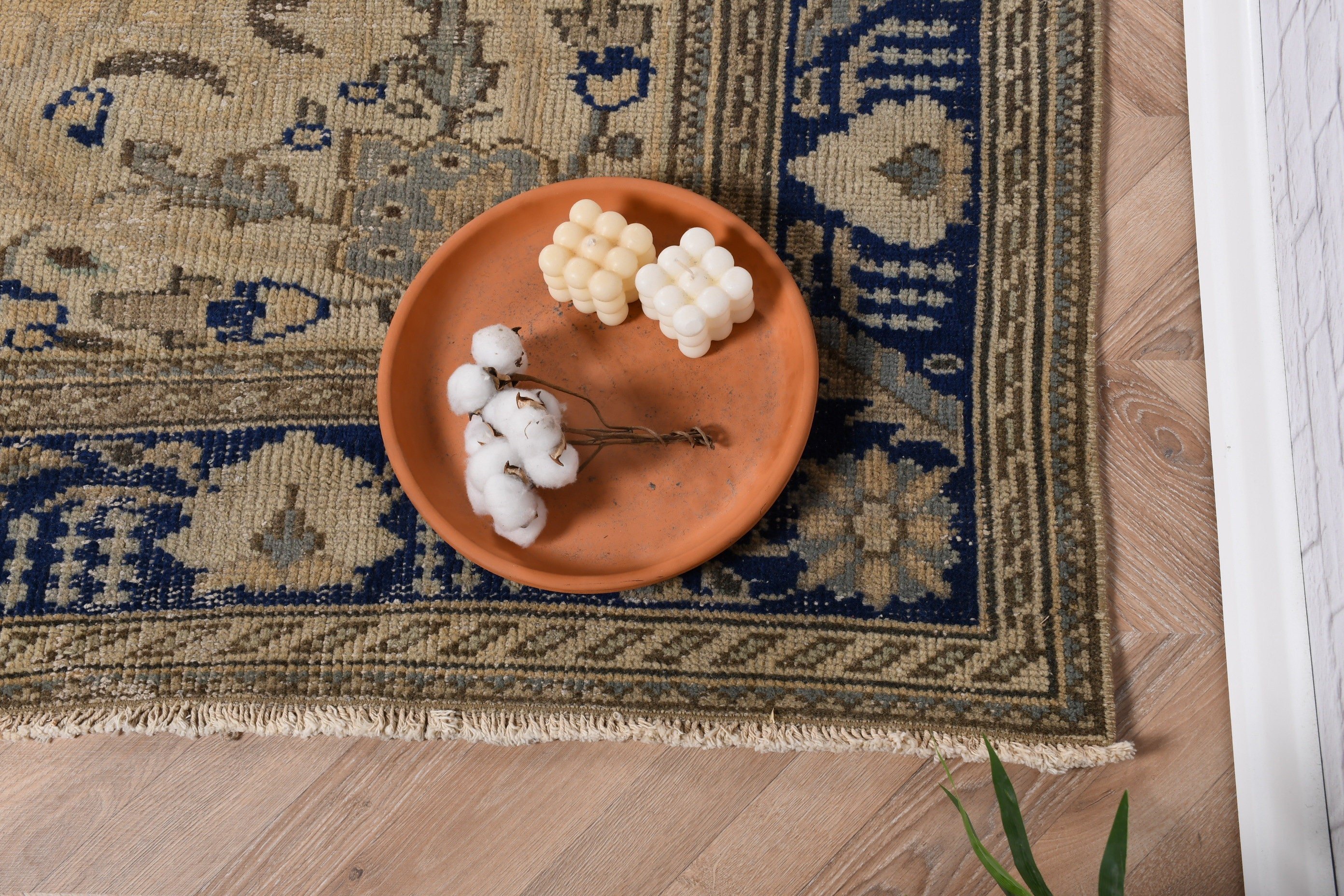 Oversize Turkish Rug, 6.8x10.3 ft Oversize Rugs, Vintage Rugs, Oriental Rugs, Oushak Rug, Living Room Rugs, Green Bedroom Rug, Turkish Rugs