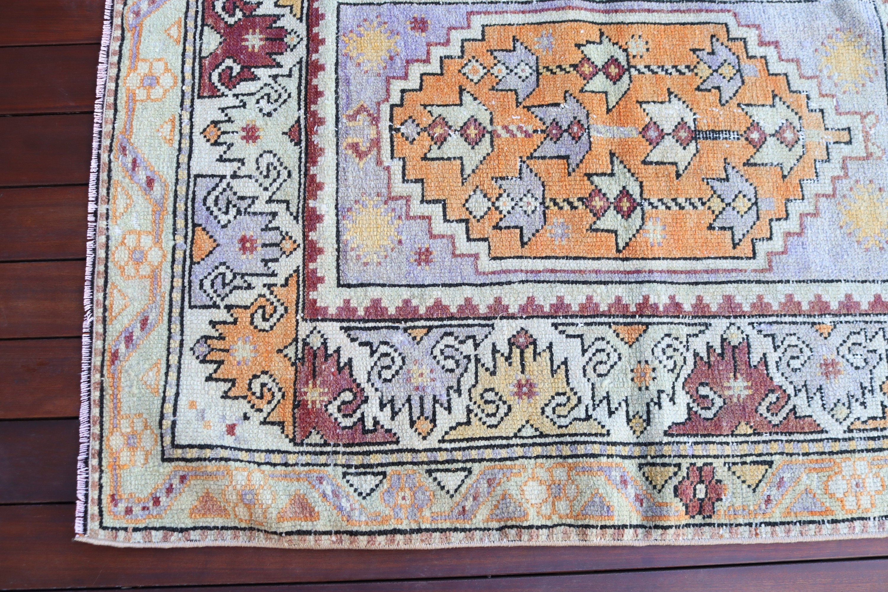 Giriş Halıları, Turuncu Düz Dokuma Halı, Mutfak Halısı, Türk Halıları, Geometrik Halı, 3,1x4,1 ft Küçük Halı, Aztek Halısı, Çocuk Halıları, Vintage Halılar