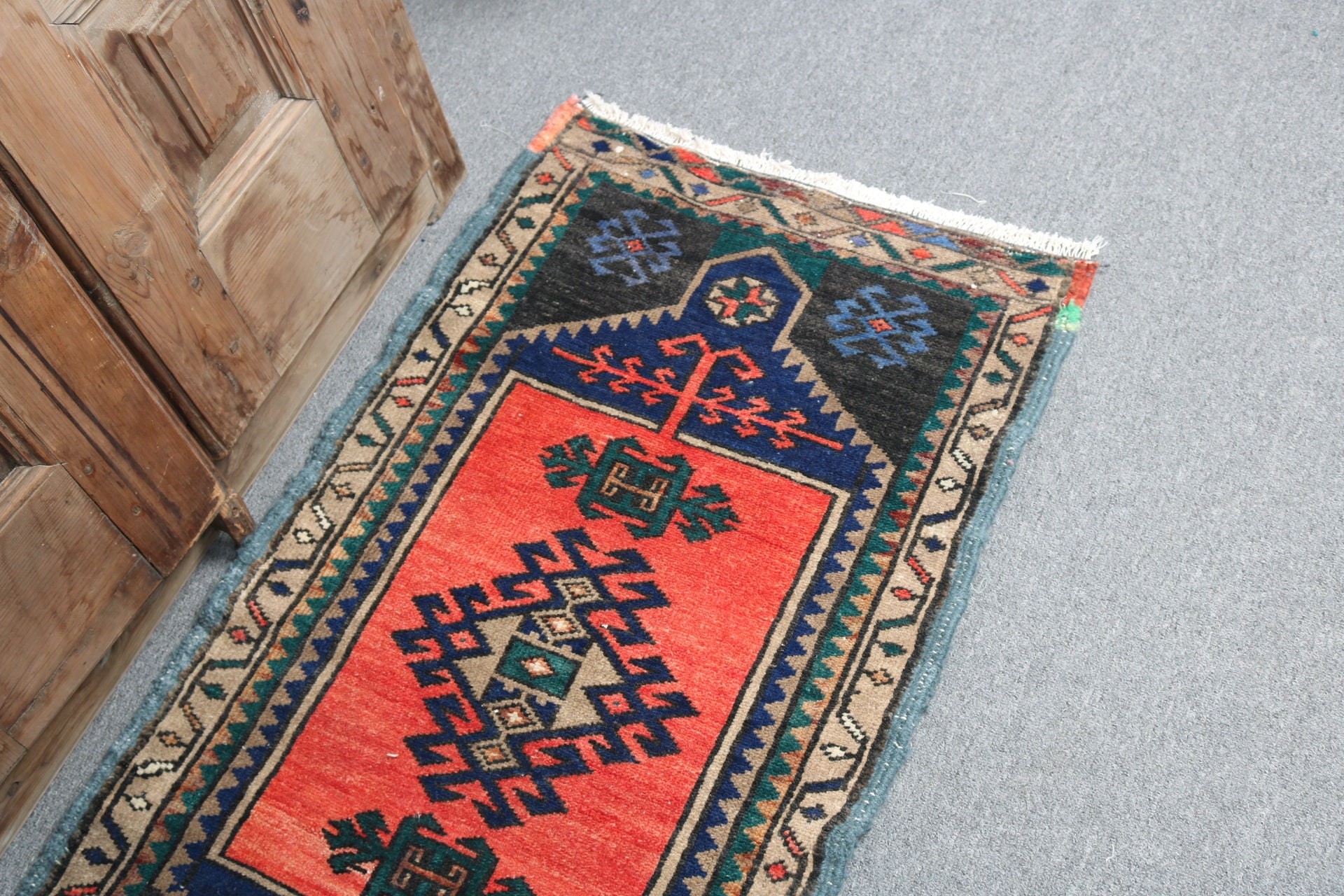 1.9x3.5 ft Küçük Halı, Modern Halı, Oryantal Halı, Türk Halıları, Kırmızı Nötr Halılar, Vintage Halı, Araba Paspas Halıları, Banyo Halısı, Yatak Odası Halıları