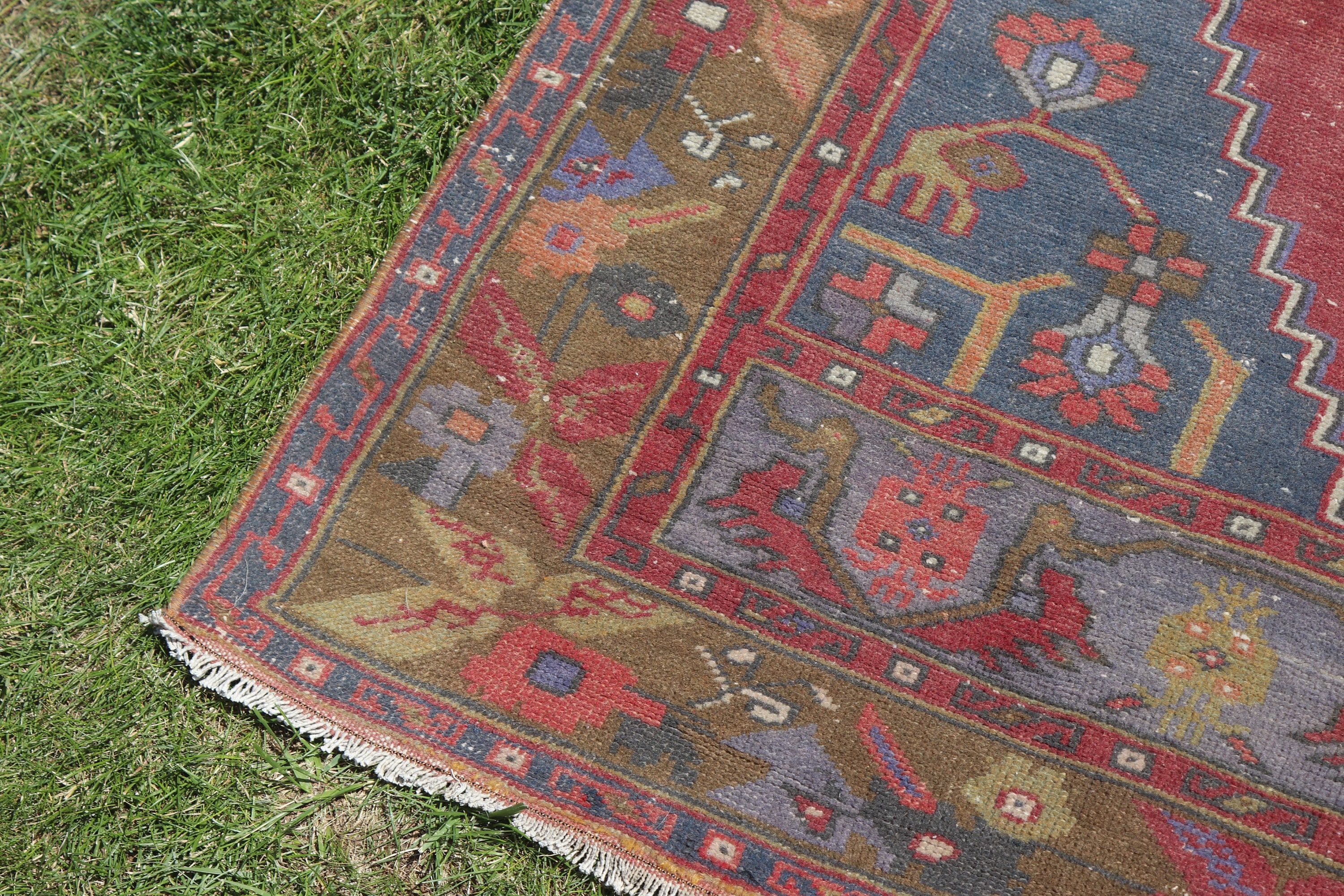 Etnik Halı, Türk Halısı, Yemek Odası Halısı, Kırmızı Yer Halıları, Geometrik Halılar, Vintage Halılar, 3,6x8 ft Alan Halıları, Boho Bölgesi Halıları, Boho Halısı