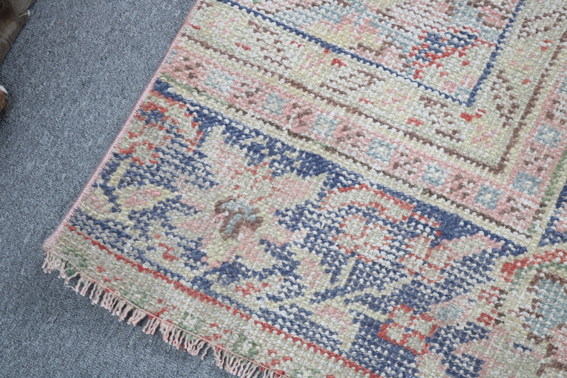 Nursery Rug, Floor Rugs, Vintage Rugs, Traditional Rug, 1.9x3.6 ft Small Rug, Home Decor Rug, Turkish Rugs, Car Mat Rugs, Green Antique Rug