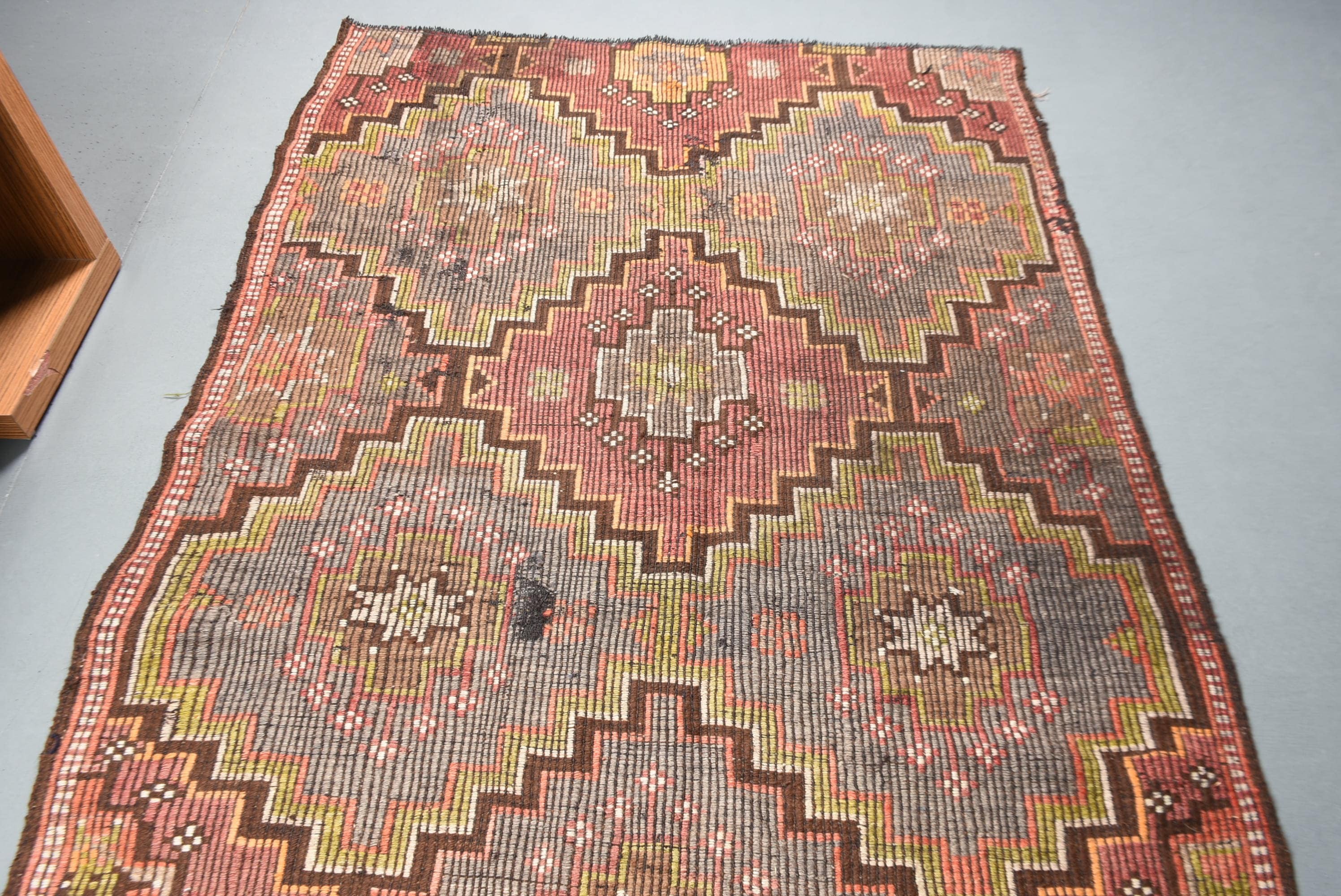 Türk Halıları, Yemek Odası Halısı, Oturma Odası Halısı, Gri Yatak Odası Halısı, Kilim, Oryantal Halılar, 4.9x8.3 ft Büyük Halı, Yatak Odası Halısı, Vintage Halılar