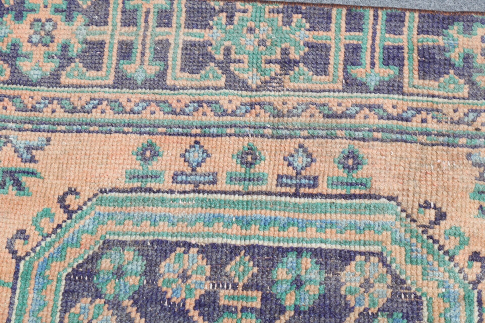 Banyo Halıları, Ev Dekorasyonu Halıları, Turuncu Soğuk Halılar, 1.5x3.1 ft Küçük Halı, Vintage Halılar, Boho Halılar, Duvara Asılı Halı, Türk Halıları, El Dokuma Halı