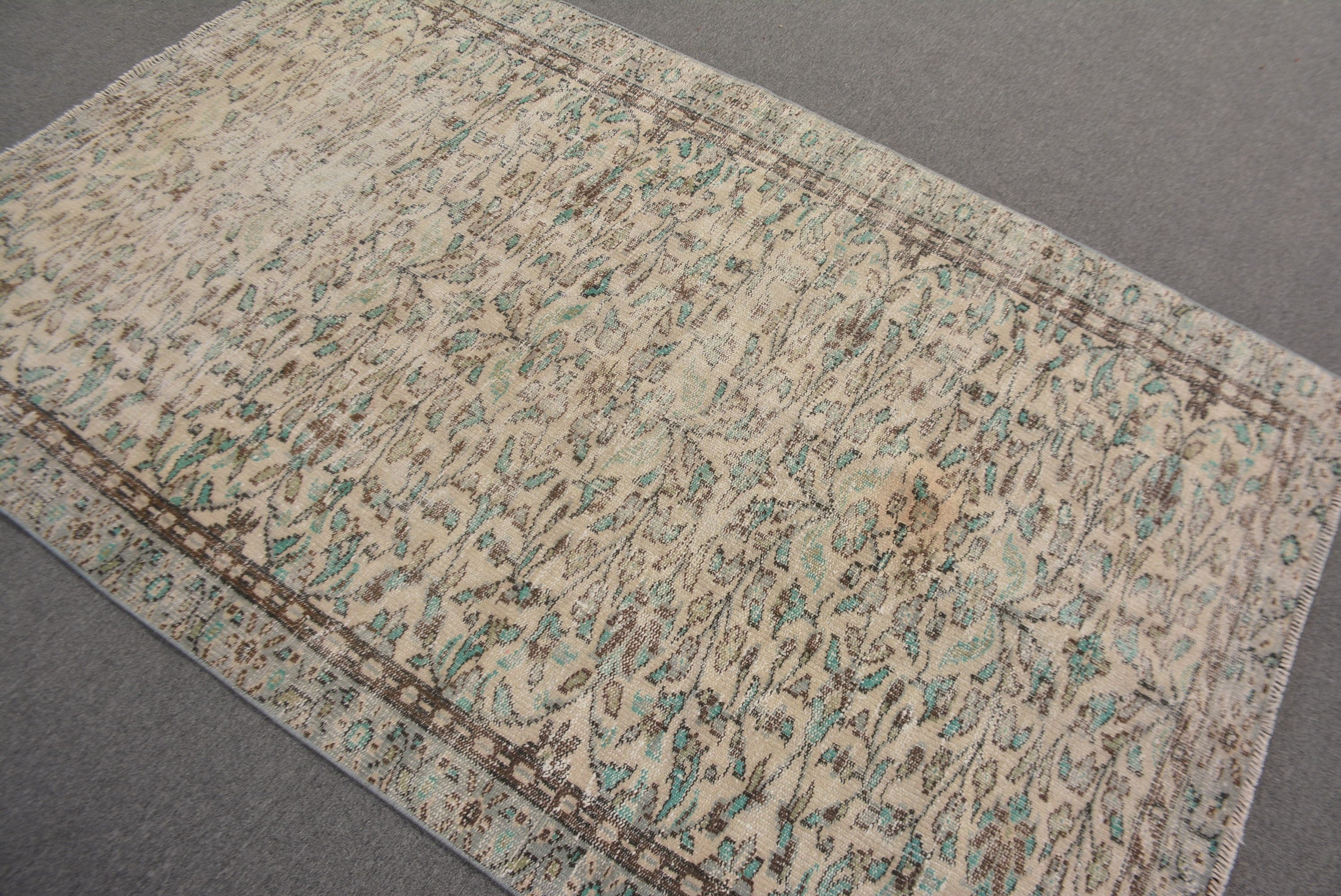 Vintage Rugs, 4.6x7.1 ft Area Rug, Indoor Rug, Retro Rug, Rugs for Dining Room, Bedroom Rug, Kitchen Rug, Moroccan Rugs, Turkish Rug