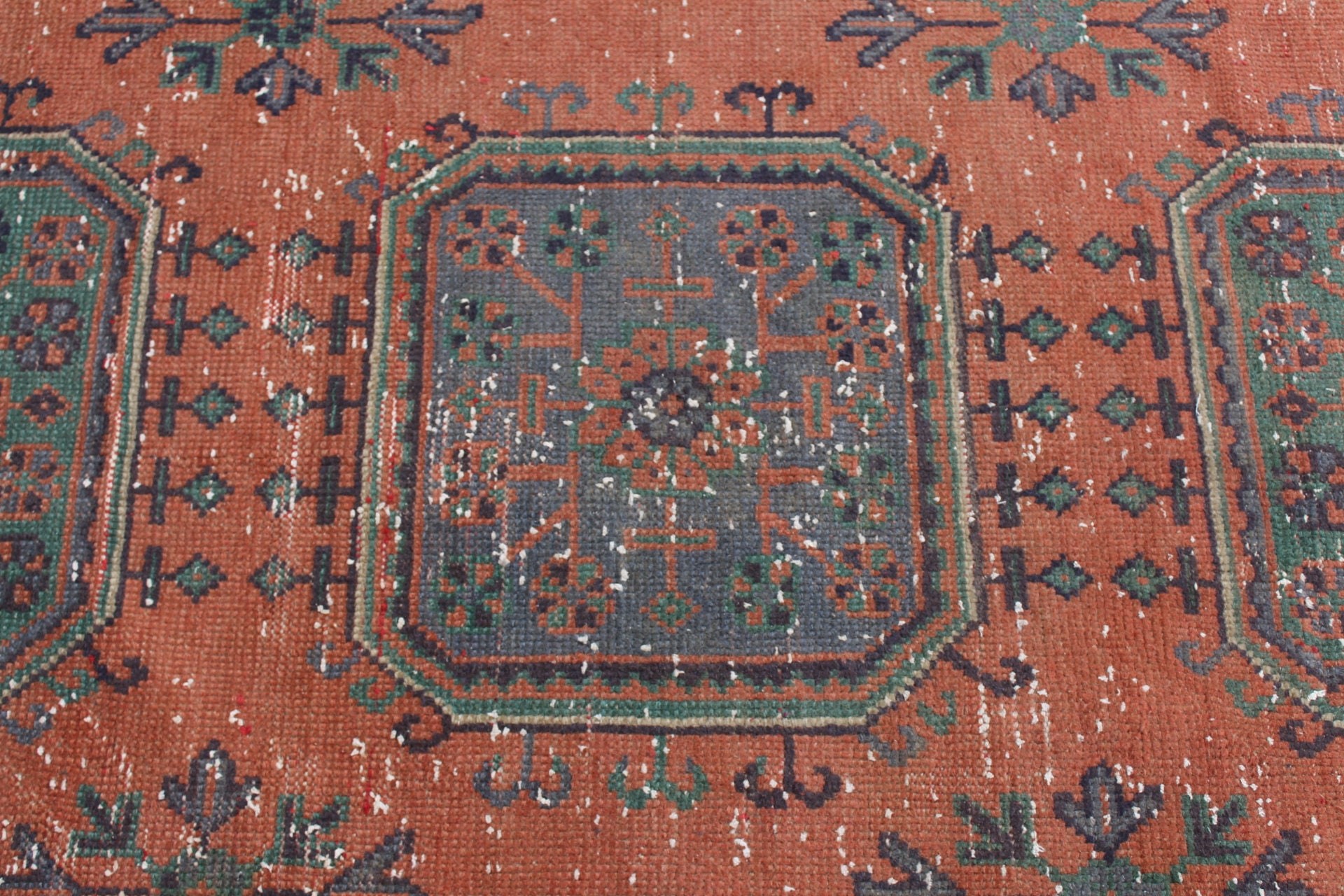 Oushak Halıları, Turuncu Mutfak Halısı, Koşucu Halıları, 2,6x11 ft Koşucu Halısı, Koridor Halıları, Merdiven Halıları, Vintage Halılar, Türk Halısı, Fas Halısı