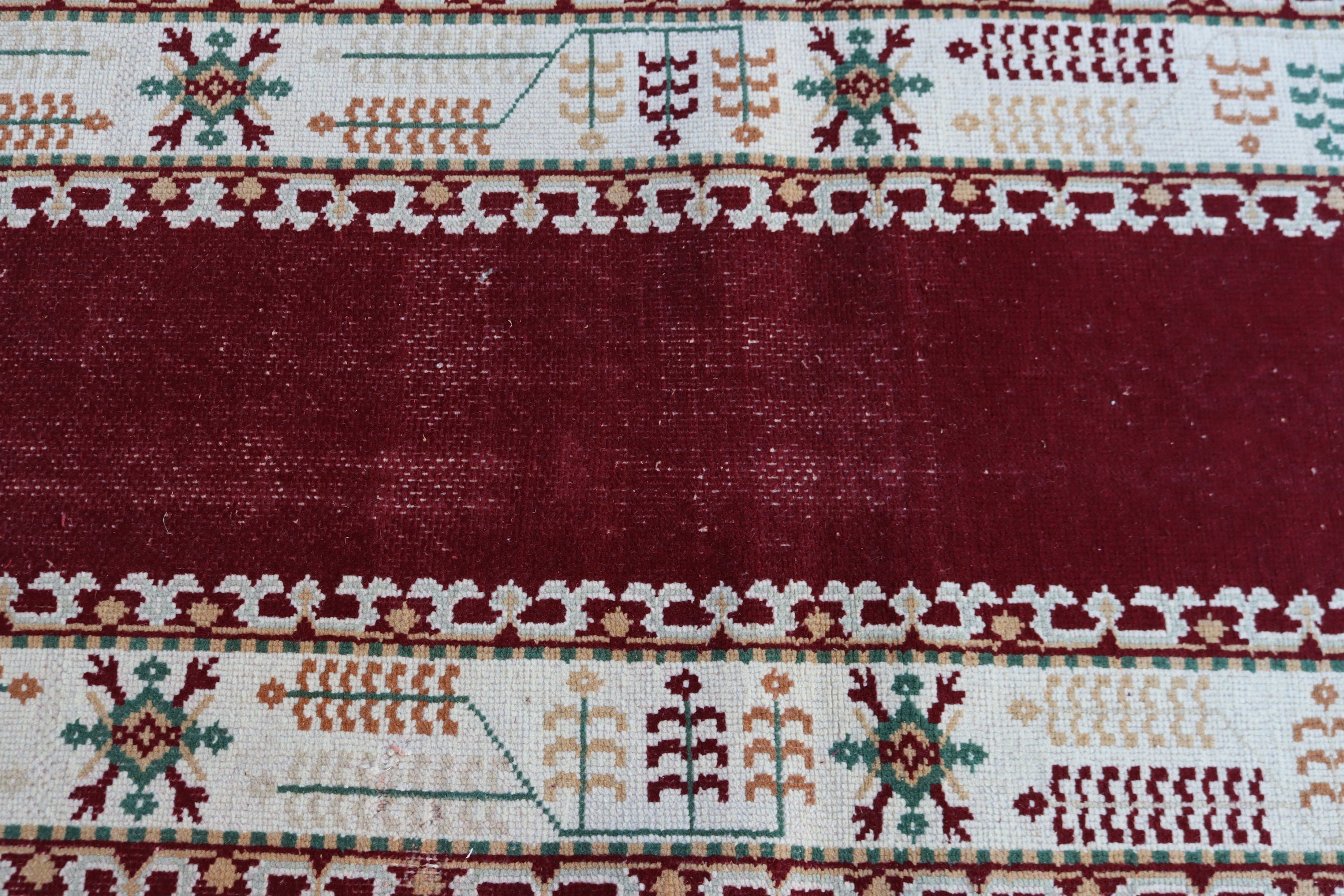 2.4x7.2 ft Runner Halı, Kırmızı Fas Halıları, Açıklama Halıları, Vintage Halılar, Lüks Halılar, Merdiven Halısı, Modern Halılar, Uzun Yolluk Halısı, Türk Halısı