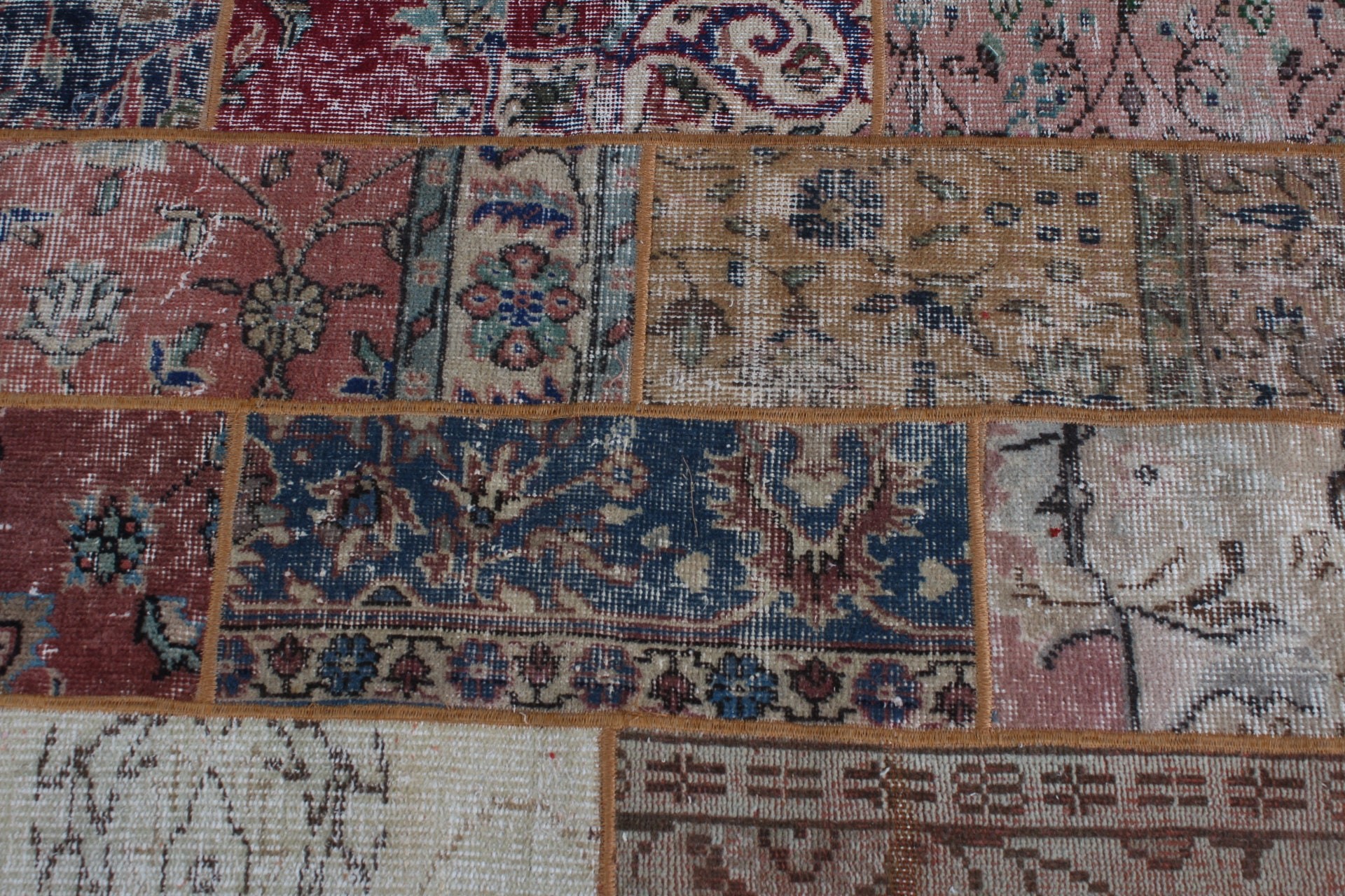 Eklektik Halılar, Yün Halılar, Gökkuşağı Antika Halılar, Koridor Halıları, 2,9x13,6 ft Runner Halısı, Vintage Halı, Koridor Halısı, Türk Halısı, Antika Halı