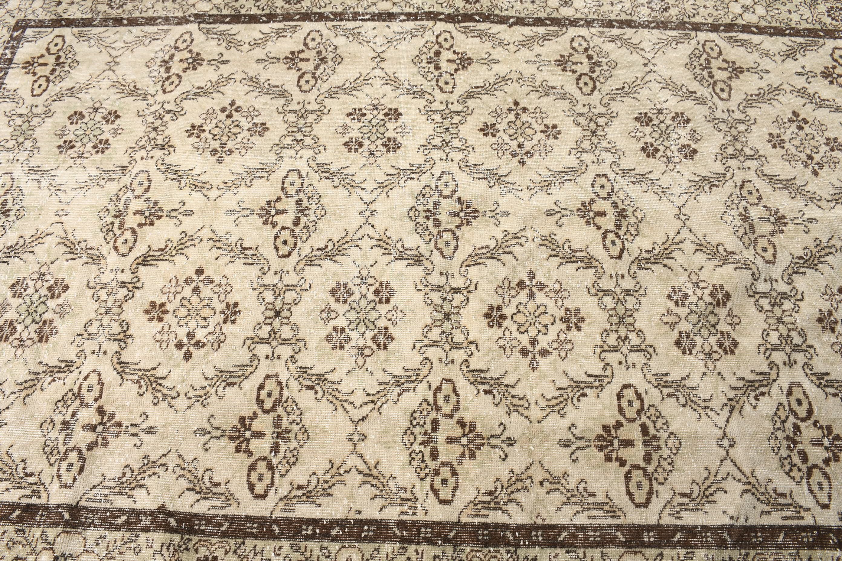 Beige Moroccan Rug, Oushak Rug, Living Room Rug, Cool Rugs, 5.7x9.1 ft Large Rug, Bedroom Rug, Turkish Rugs, Vintage Rugs, Boho Rug