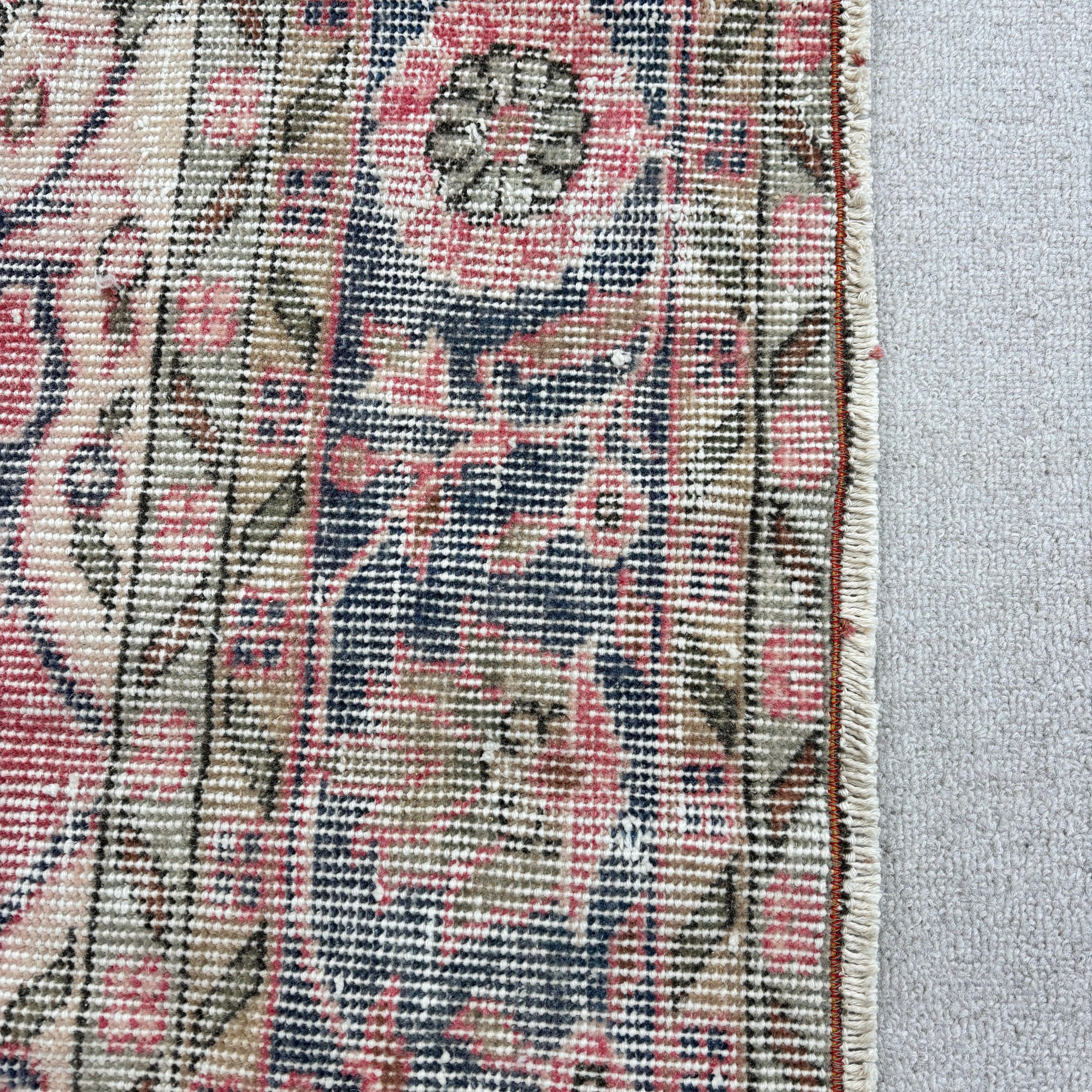 Pembe Oryantal Halı, Bildiri Halısı, 6.1x10.2 ft Büyük Halılar, Oturma Odası Halıları, Yatak Odası Halısı, Vintage Halı, Türk Halıları, Boho Halıları