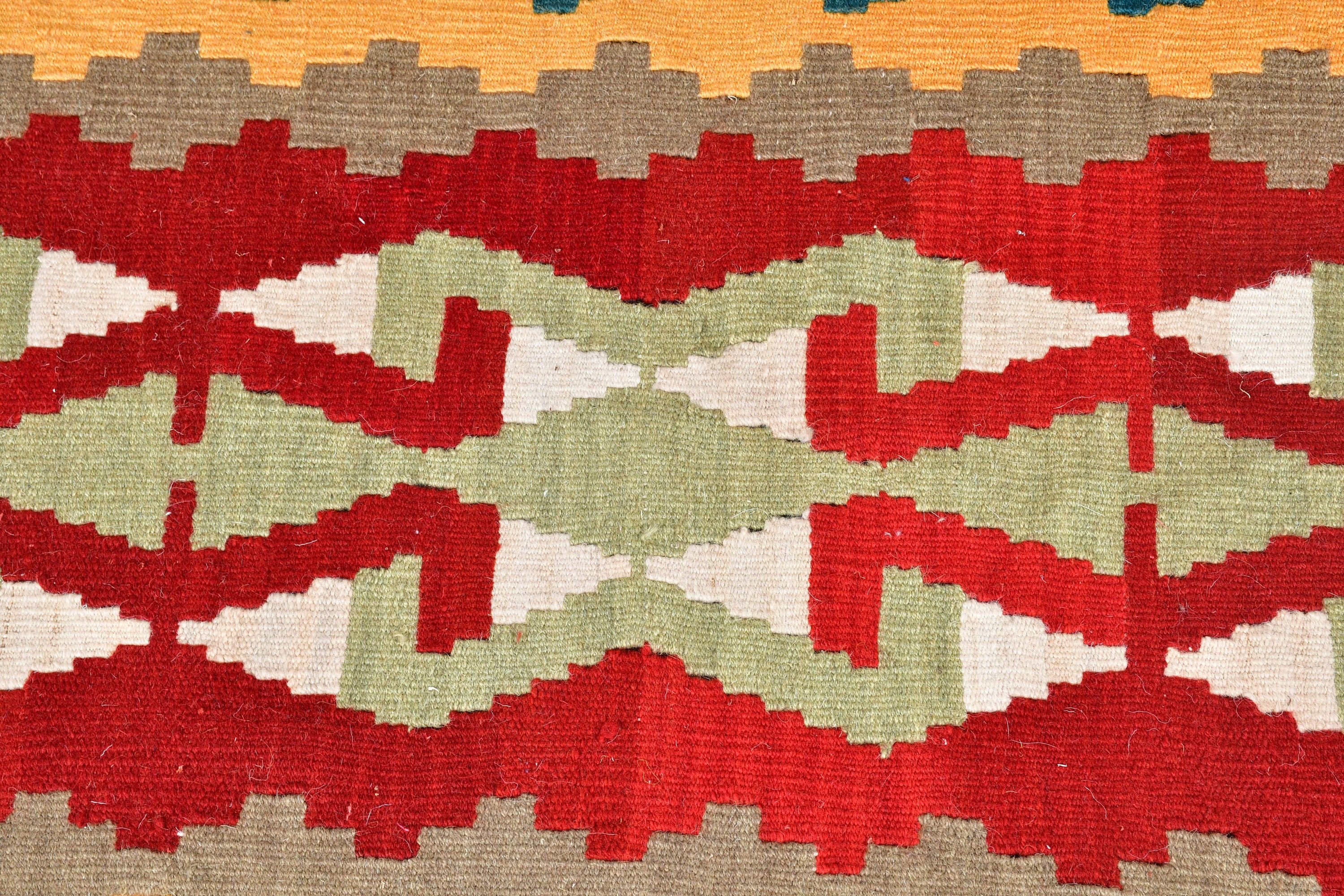 Giriş Halıları, Vintage Halı, Mutfak Halıları, Çocuk Halısı, Kilim, 2,5x3,9 ft Küçük Halılar, Yatak Odası Halısı, Gökkuşağı Soğuk Halı, Türk Halısı, Yün Halı