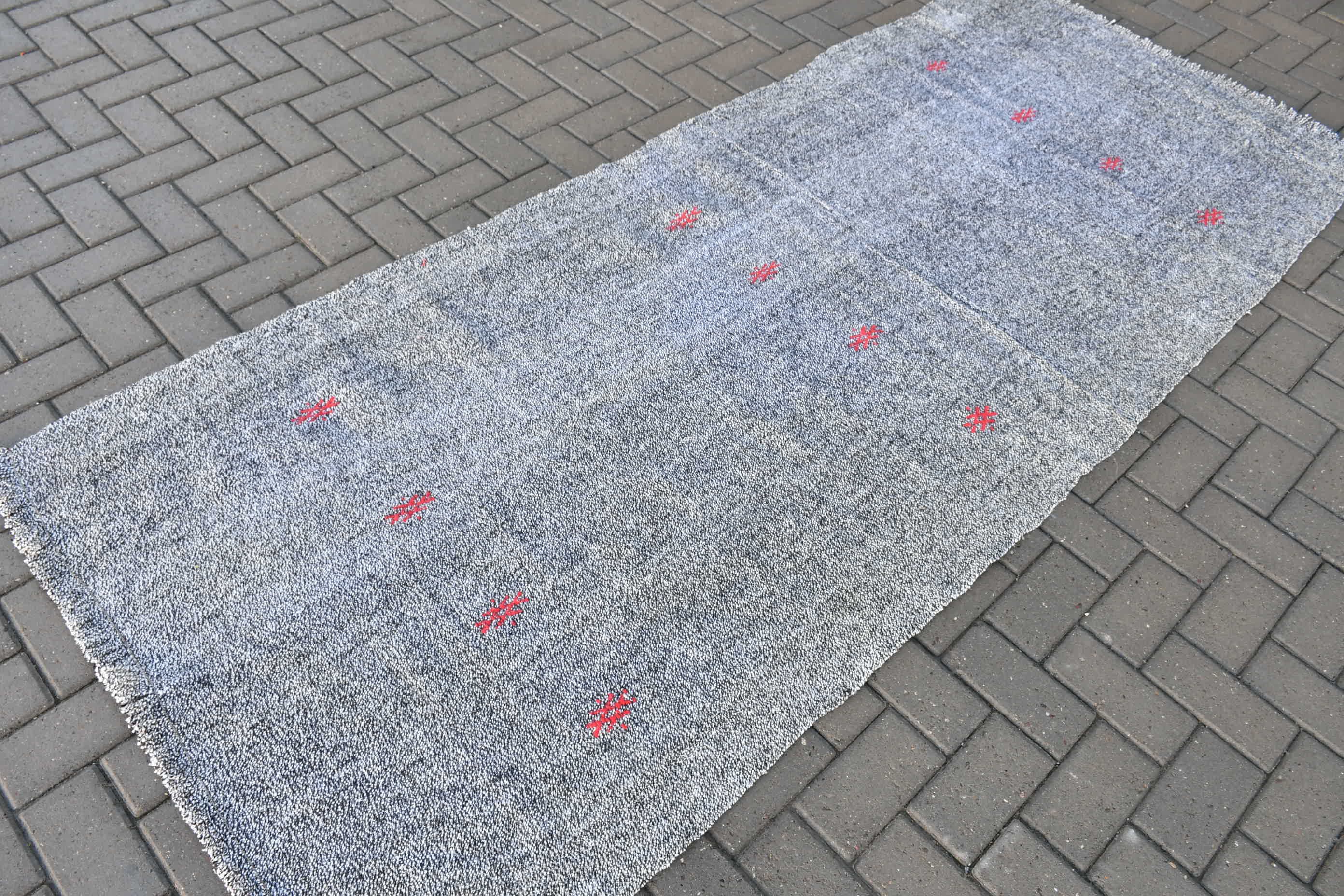 Kilim, Çocuk Odası Halıları, Türk Halısı, Mutfak Halısı, Yemek Odası Halısı, Anadolu Halısı, 3,6x8,6 ft Alan Halısı, Siyah Yatak Odası Halısı, Vintage Halı