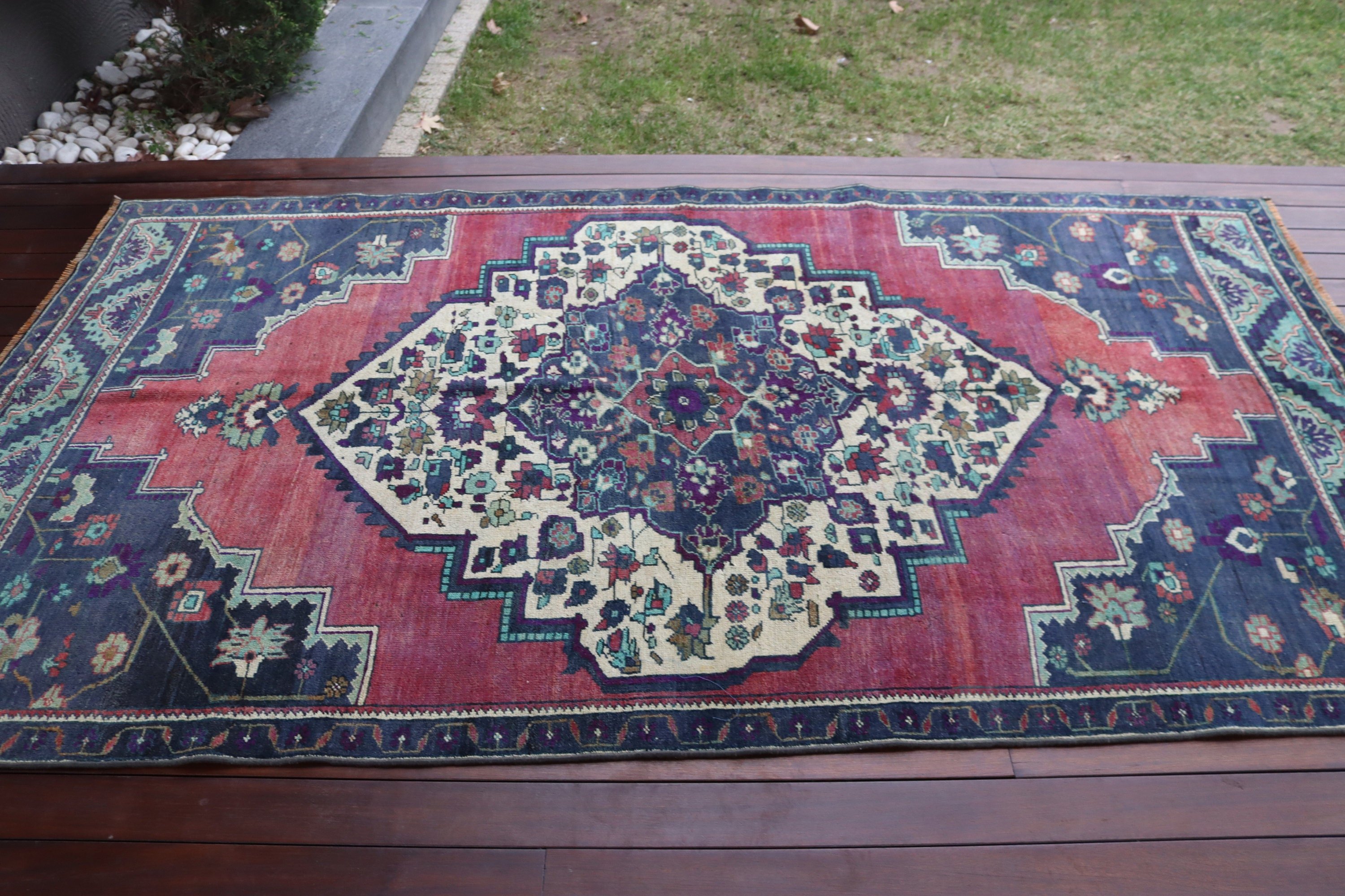 Statement Rugs, Turkish Rugs, Dining Room Rugs, Cool Rug, Red Bedroom Rugs, Vintage Rug, 4.5x8.5 ft Area Rugs, Turkey Rug, Rugs for Indoor