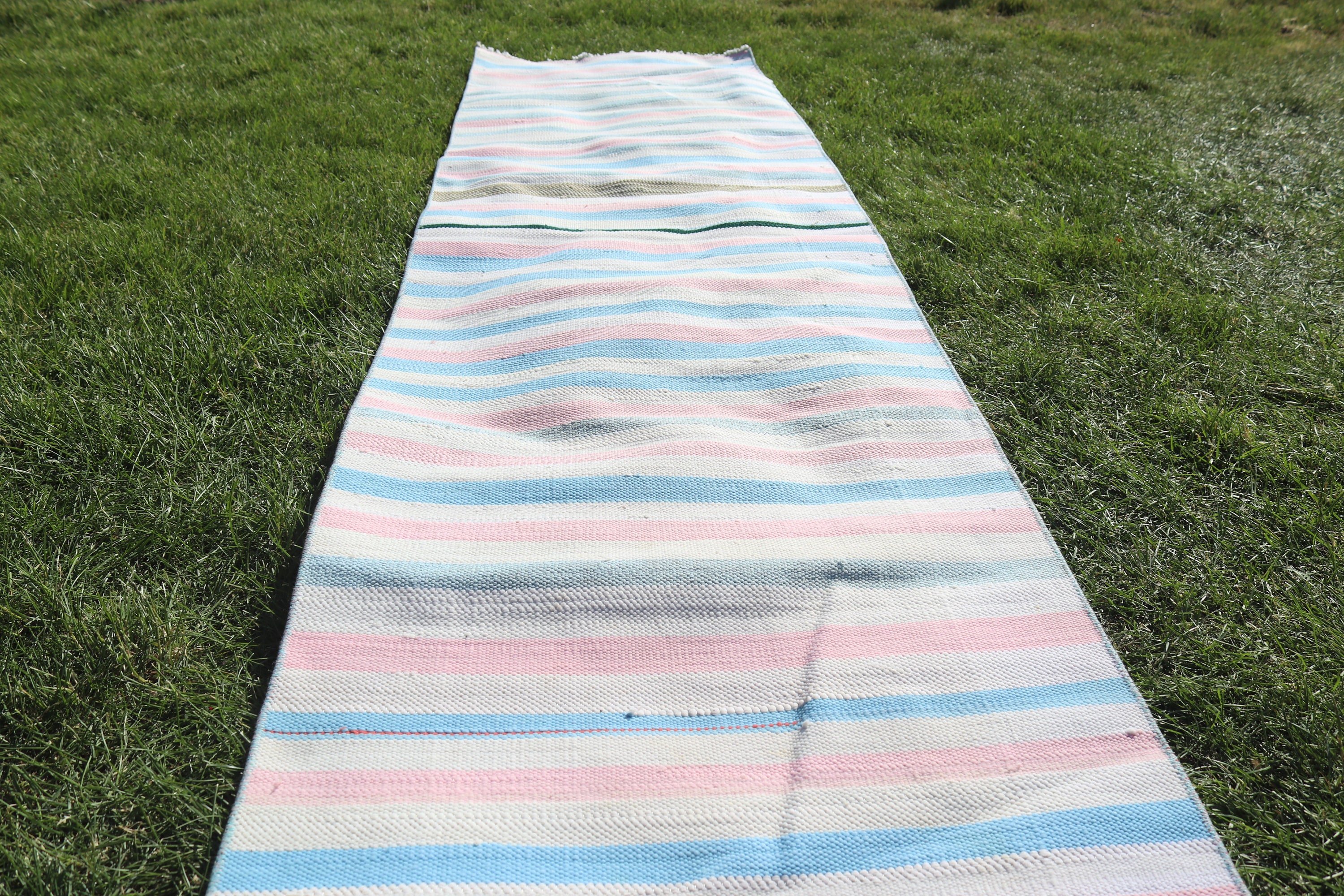 Pembe Ev Dekor Halıları, Mutfak Halıları, Türk Halıları, Uzun Yolluk Halıları, Modern Halı, Kilim, Vintage Halı, 2.1x8.8 ft Yolluk Halısı, Merdiven Halıları