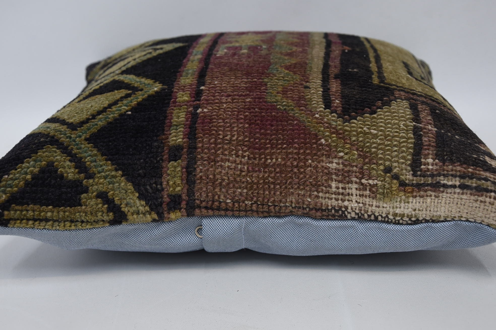 Vintage Kilim Throw Pillow, Kilim Pillow Cover, Vintage Kilim Pillow Pillow Case, 16"x16" Yellow Pillow Cover, Vintage Pillow