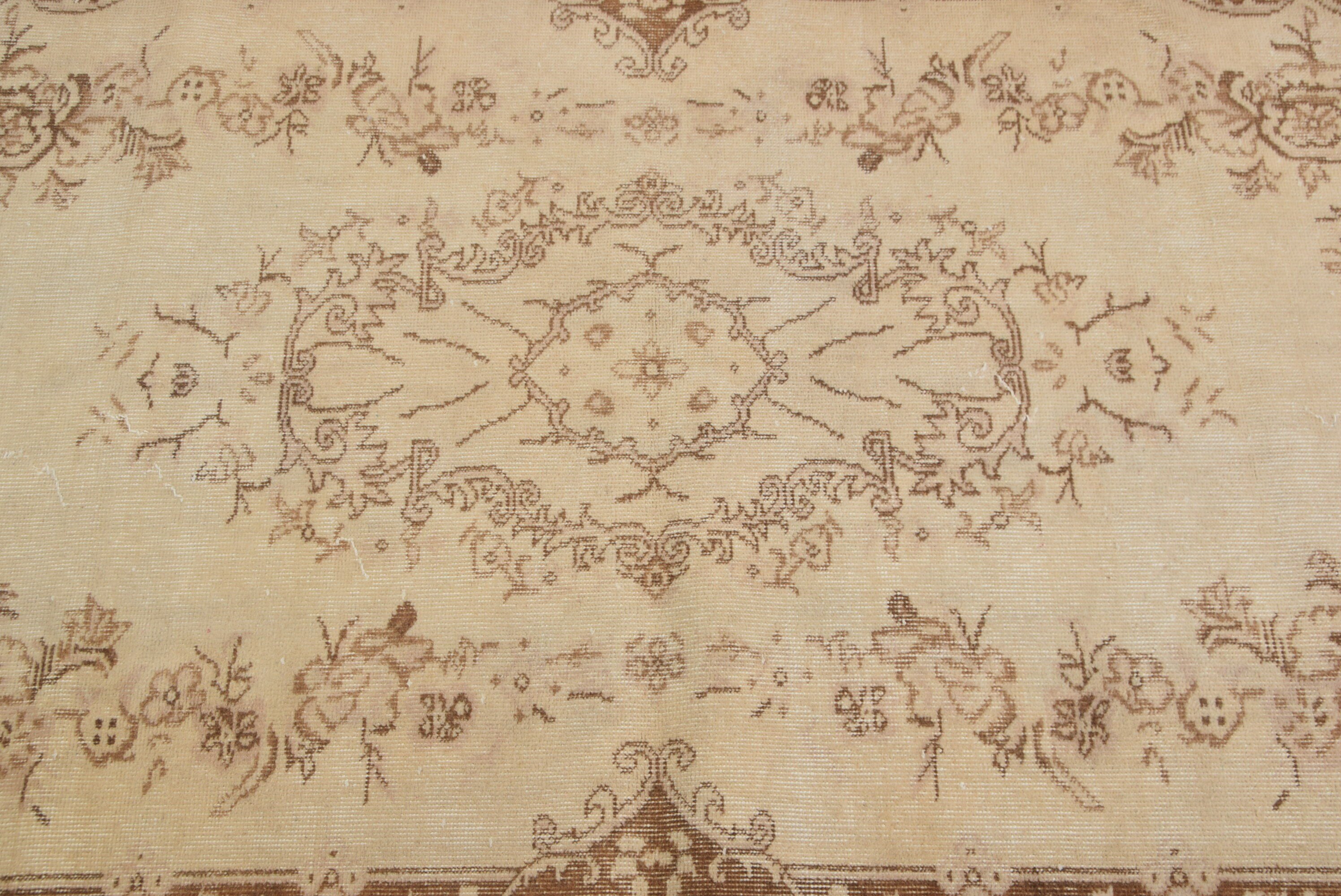 Nursery Rug, 3.9x7 ft Area Rugs, Turkish Rug, Vintage Rug, Kitchen Rugs, Office Rugs, Beige Antique Rugs, Floor Rugs, Rugs for Bedroom