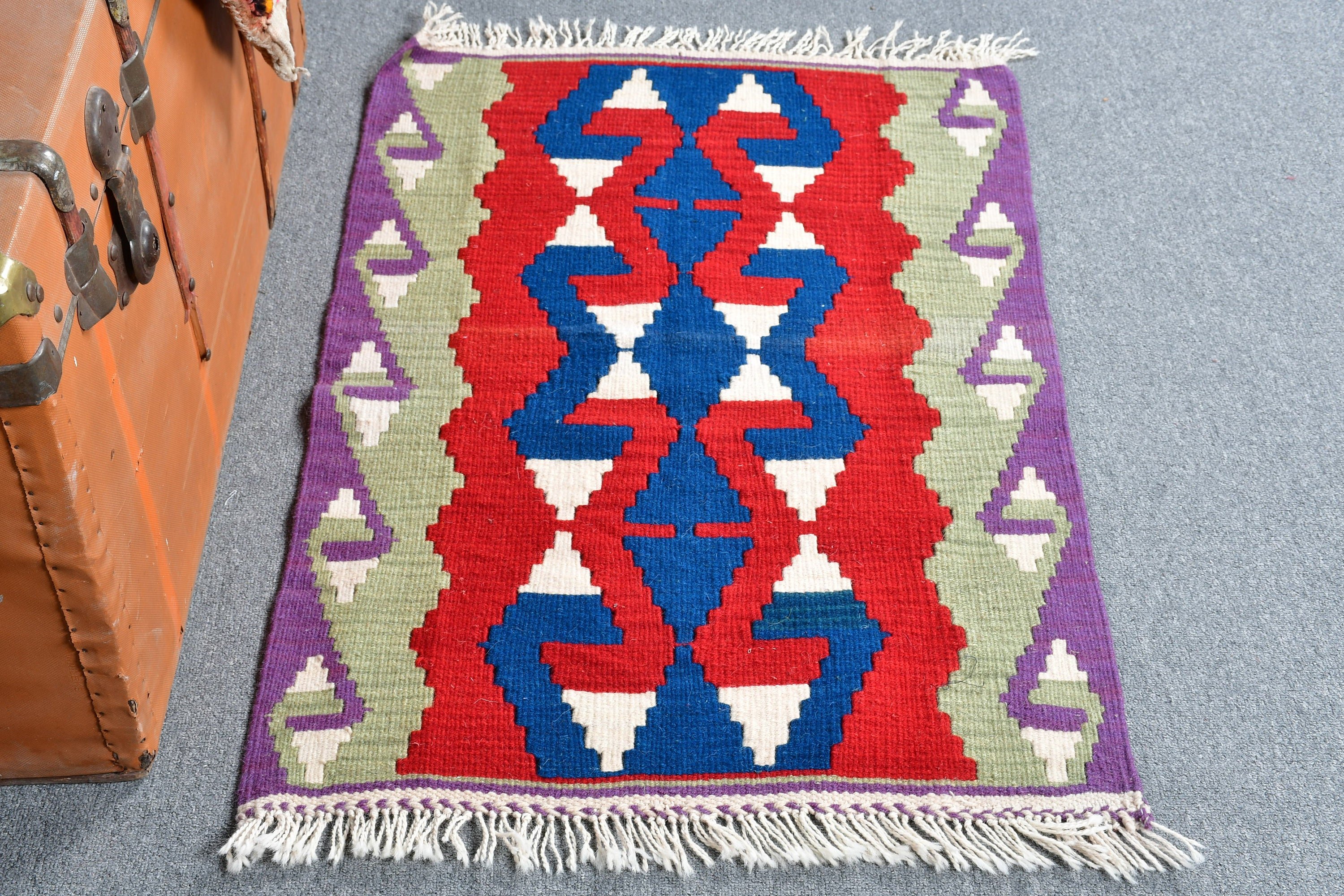 Oryantal Halılar, Organik Halı, Soğuk Halı, Mavi Soğuk Halı, Türk Halısı, Vintage Halı, Kapı Paspası Halıları, 2.2x3.3 ft Küçük Halılar, Banyo Halısı, Kilim