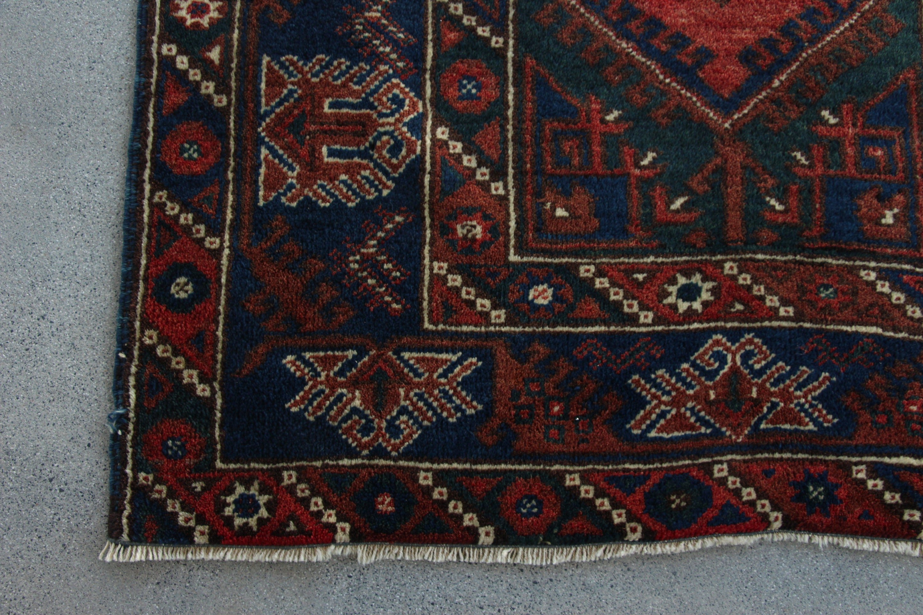 Antique Rug, 3.8x6.6 ft Area Rugs, Vintage Rugs, Turkish Rug, Kitchen Rugs, Rugs for Kitchen, Nursery Rug, Red Antique Rug