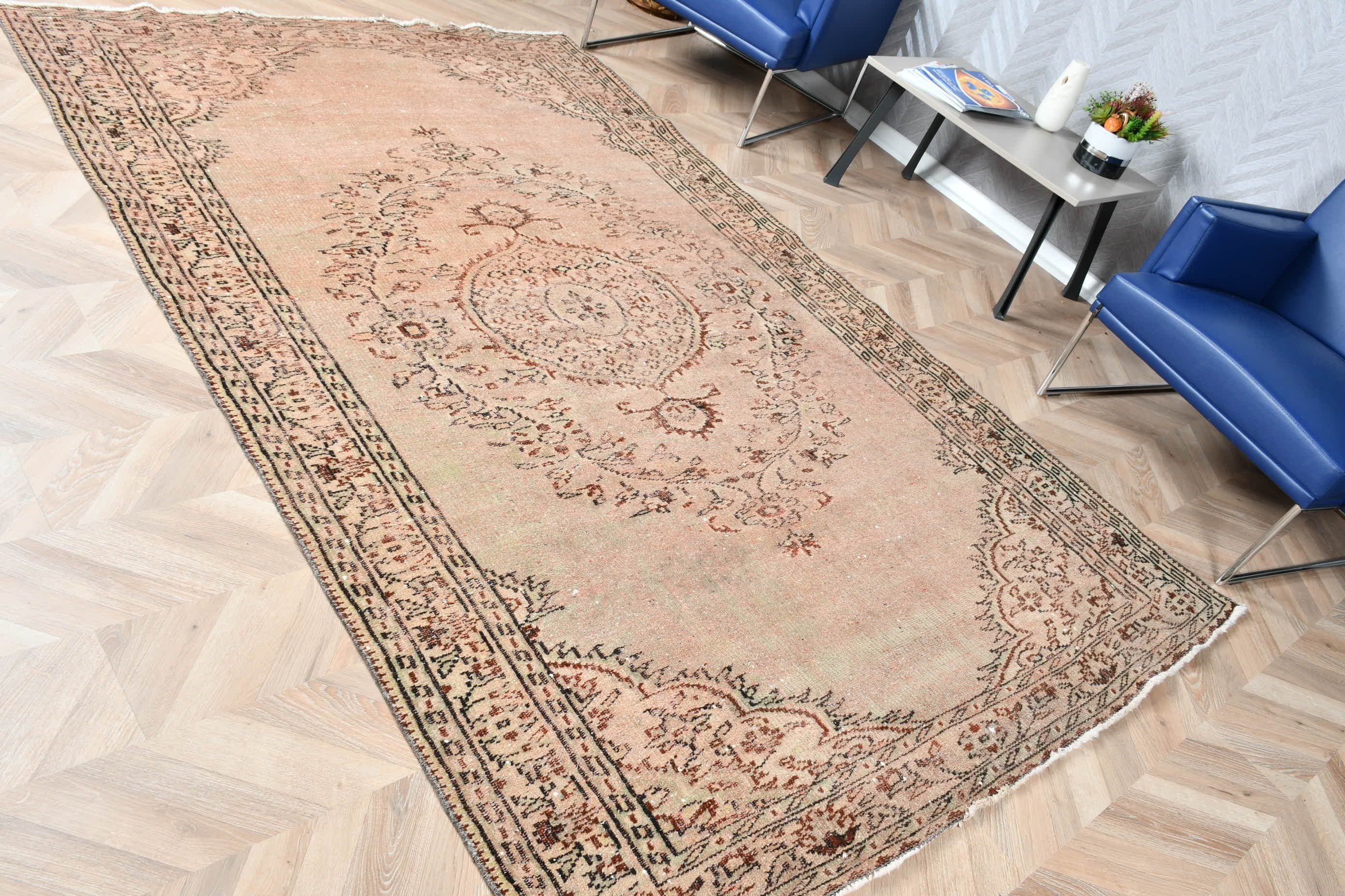 Rugs for Bedroom, Brown Anatolian Rug, 5.9x9 ft Large Rugs, Living Room Rug, Floor Rugs, Cool Rug, Bedroom Rugs, Vintage Rugs, Turkish Rug