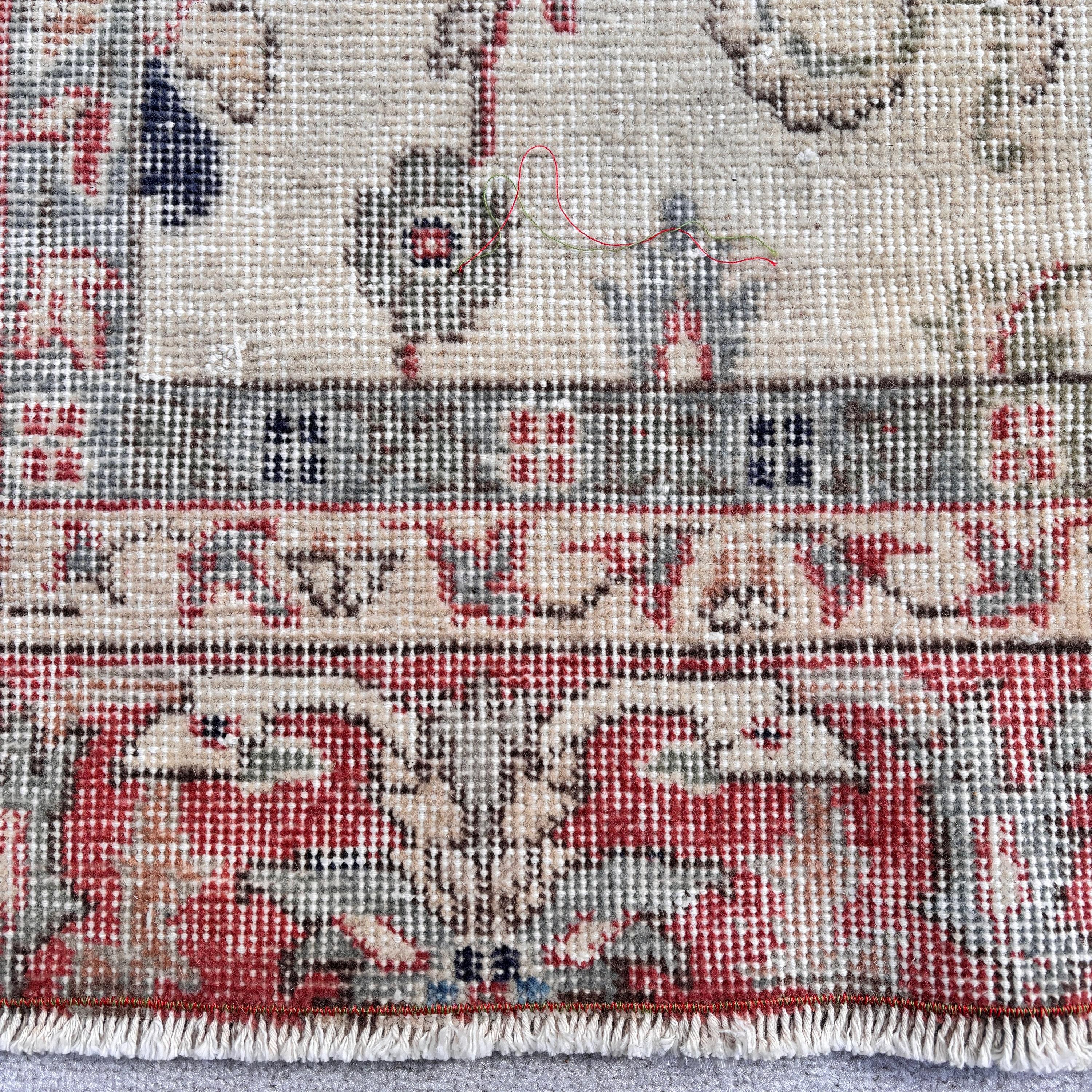 Salon Halısı, 5.7x8.6 ft Büyük Halı, Vintage Halılar, Bej Fas Halıları, Büyük Boho Halıları, Nötr Halı, Türk Halıları, Yer Halıları, Kabile Halısı