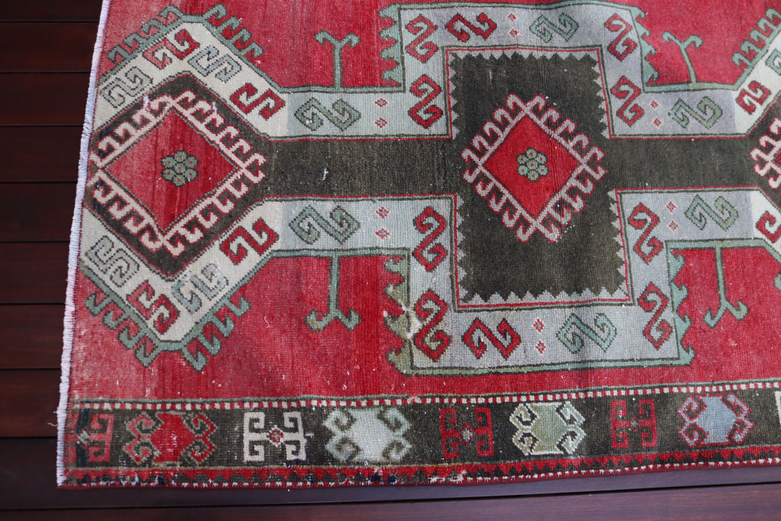 Moroccan Rug, Car Mat Rug, 3x4.3 ft Small Rugs, Wall Hanging Rugs, Rugs for Bath, Turkish Rug, Handwoven Rug, Red Modern Rug, Vintage Rug