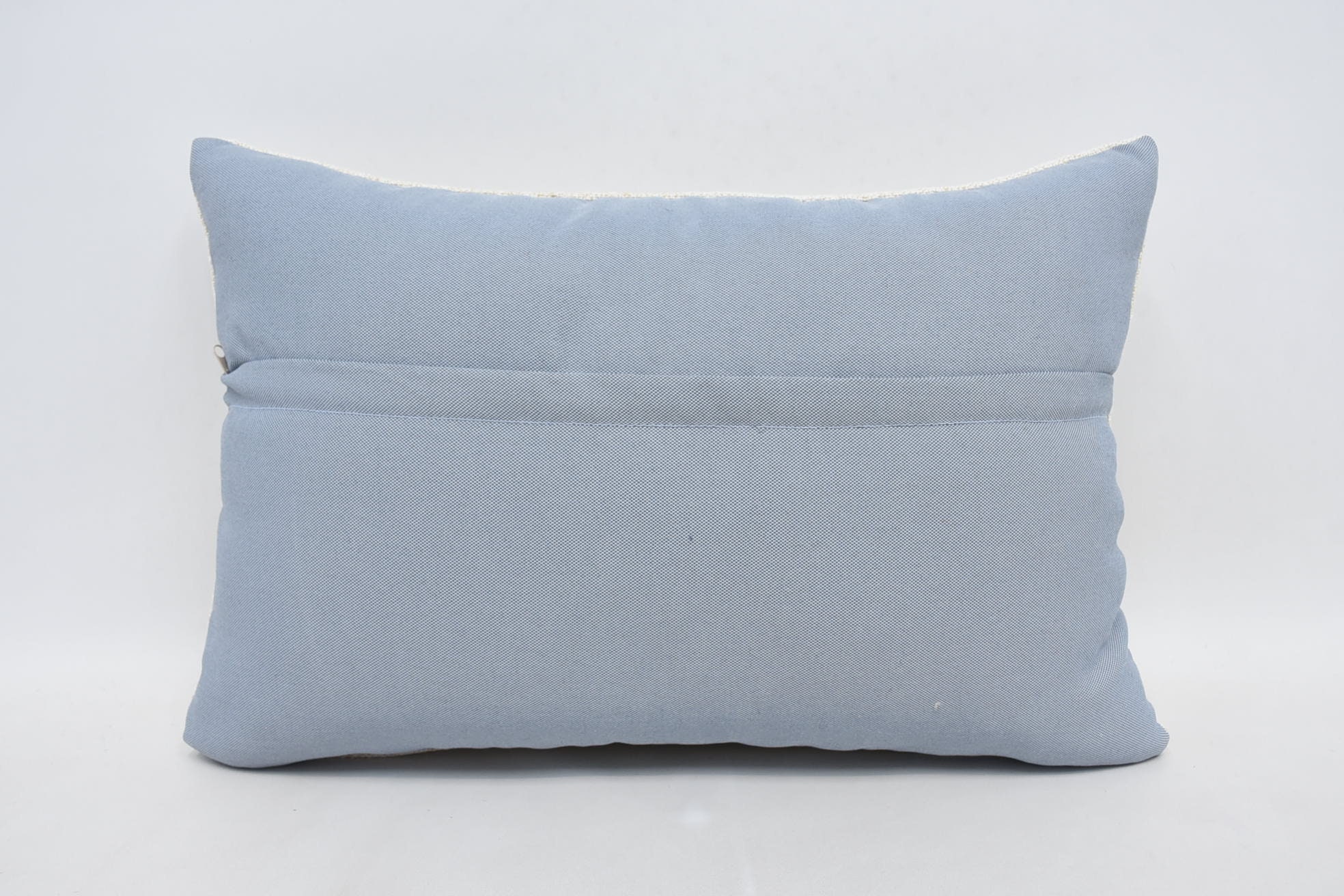 16"x24" White Pillow Sham, Vintage Kilim Throw Pillow, Boho Pillow Sham Cover, Home Decor Pillow, Sofa Bolster Cushion Case