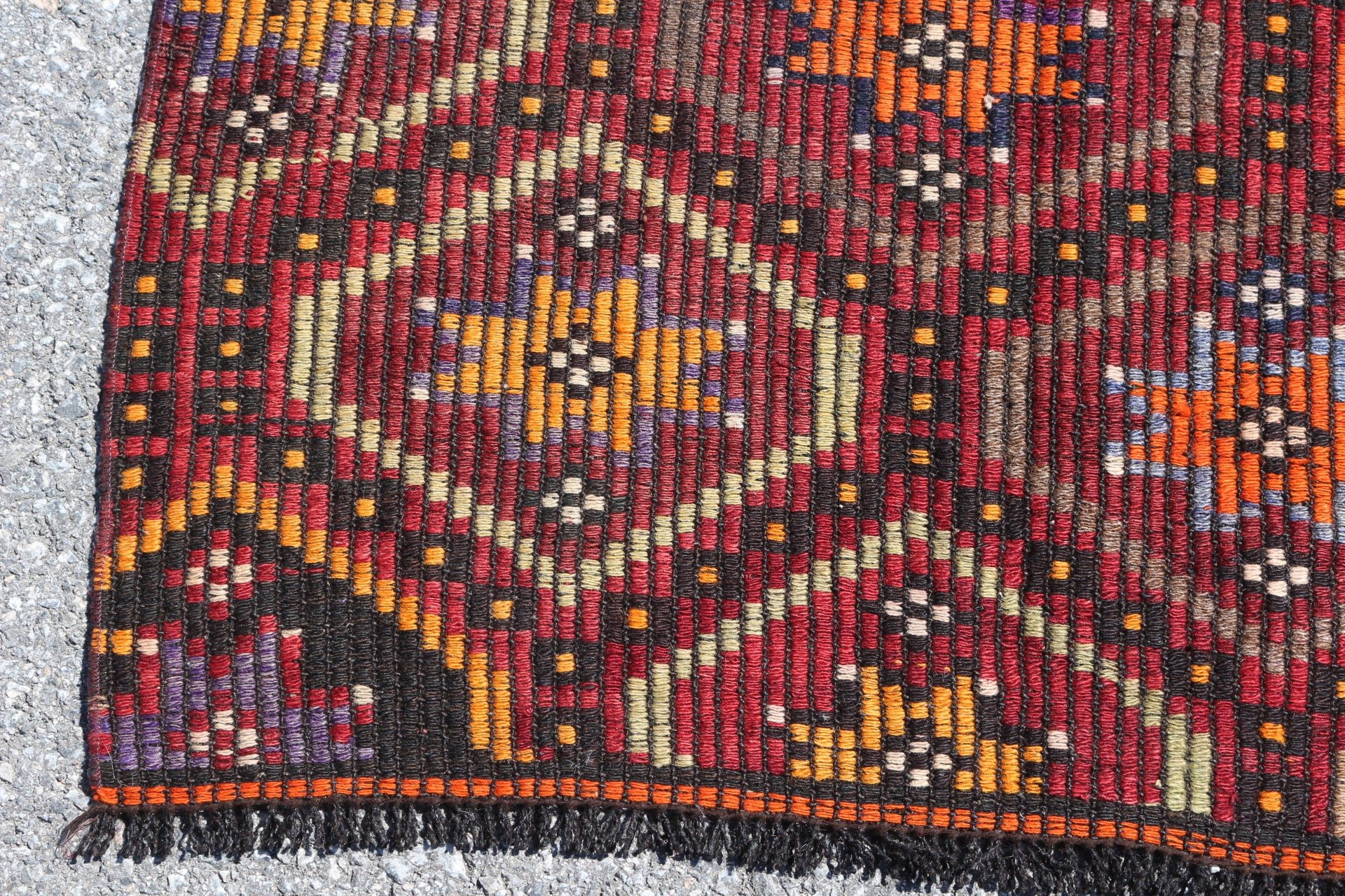 Kilim, Moroccan Rug, Vintage Rugs, Entry Rugs, Red Floor Rug, Antique Rug, 3.2x6.2 ft Accent Rugs, Nursery Rug, Office Rug, Turkish Rugs