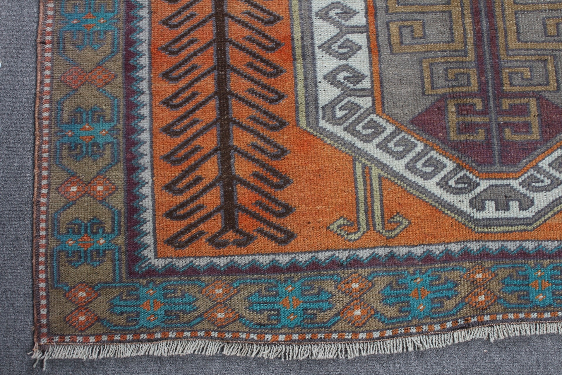 Boho Halılar, Oturma Odası Halıları, Yatak Odası Halısı, Yeşil Mutfak Halıları, Türk Halısı, Antika Halı, Vintage Halı, 4,8x7,3 ft Alan Halısı