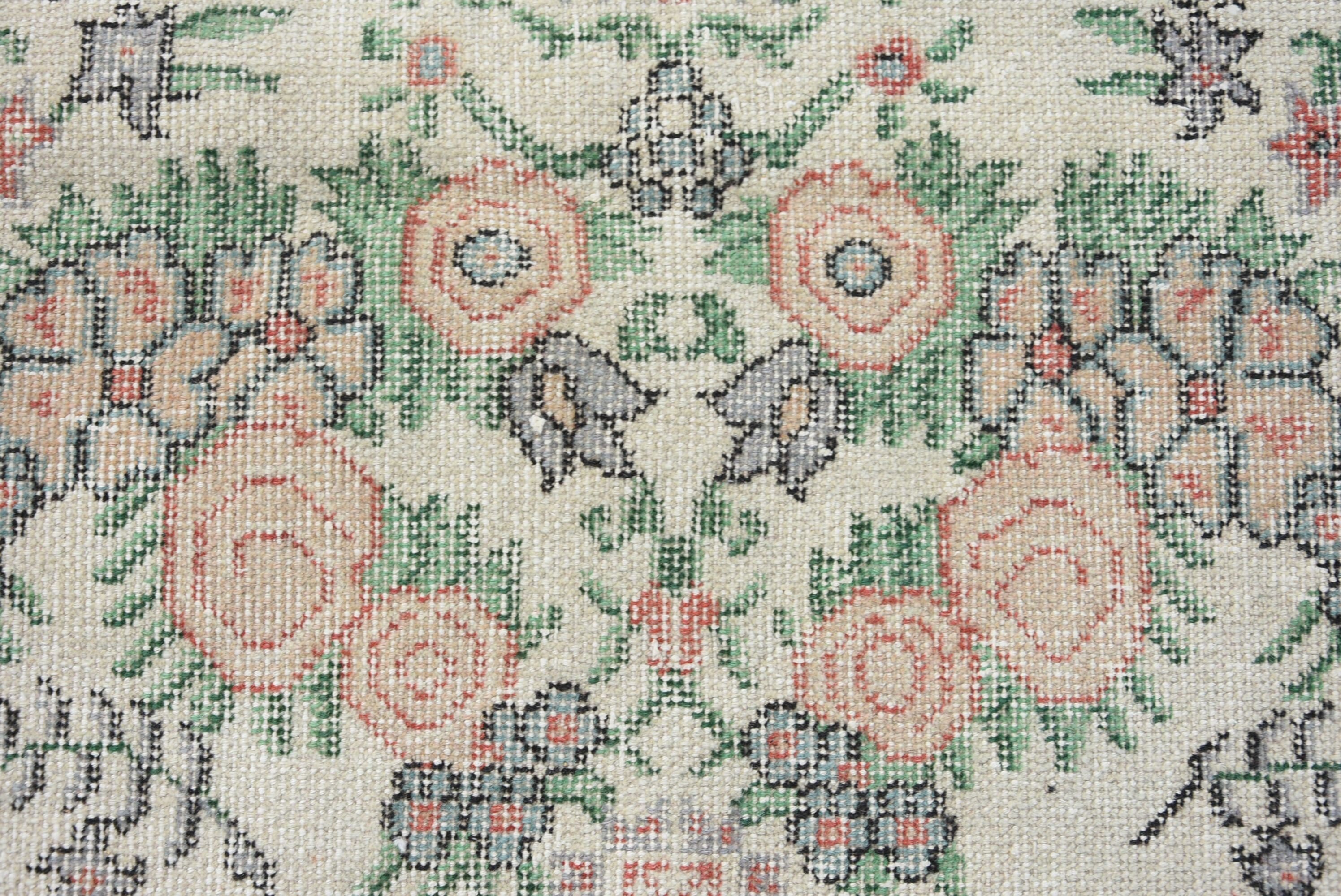 Living Room Rug, Rugs for Nursery, Turkish Rug, Vintage Rugs, 3.7x6.7 ft Area Rugs, Antique Rug, Nursery Rugs, Red Oushak Rug, Cool Rug