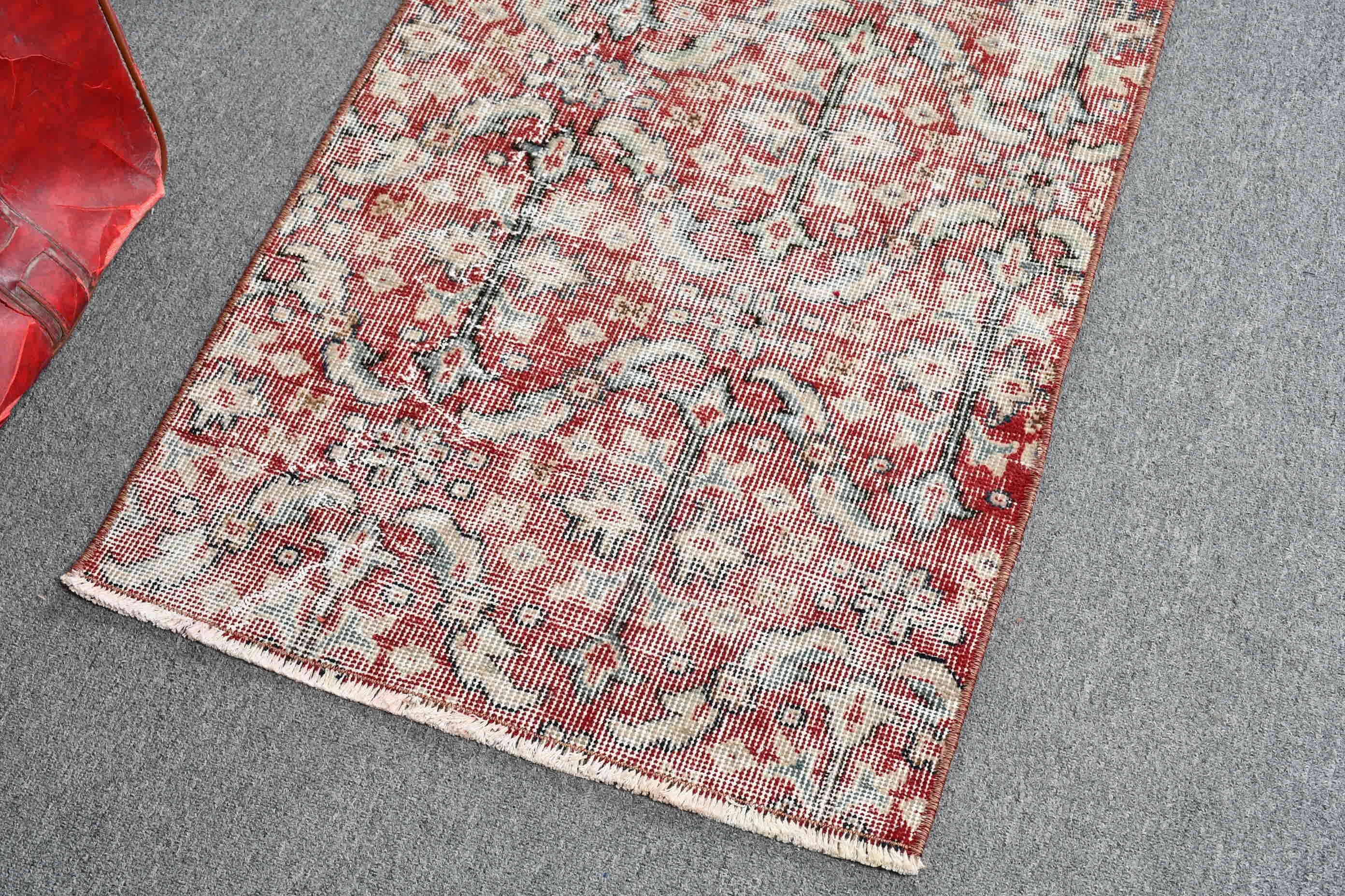 Duvara Asılı Halı, 2x3.5 ft Küçük Halı, Vintage Halı, Paspas Halısı, Fas Halısı, Mor Mutfak Halıları, Antika Halılar, Türk Halısı, Sevimli Halı