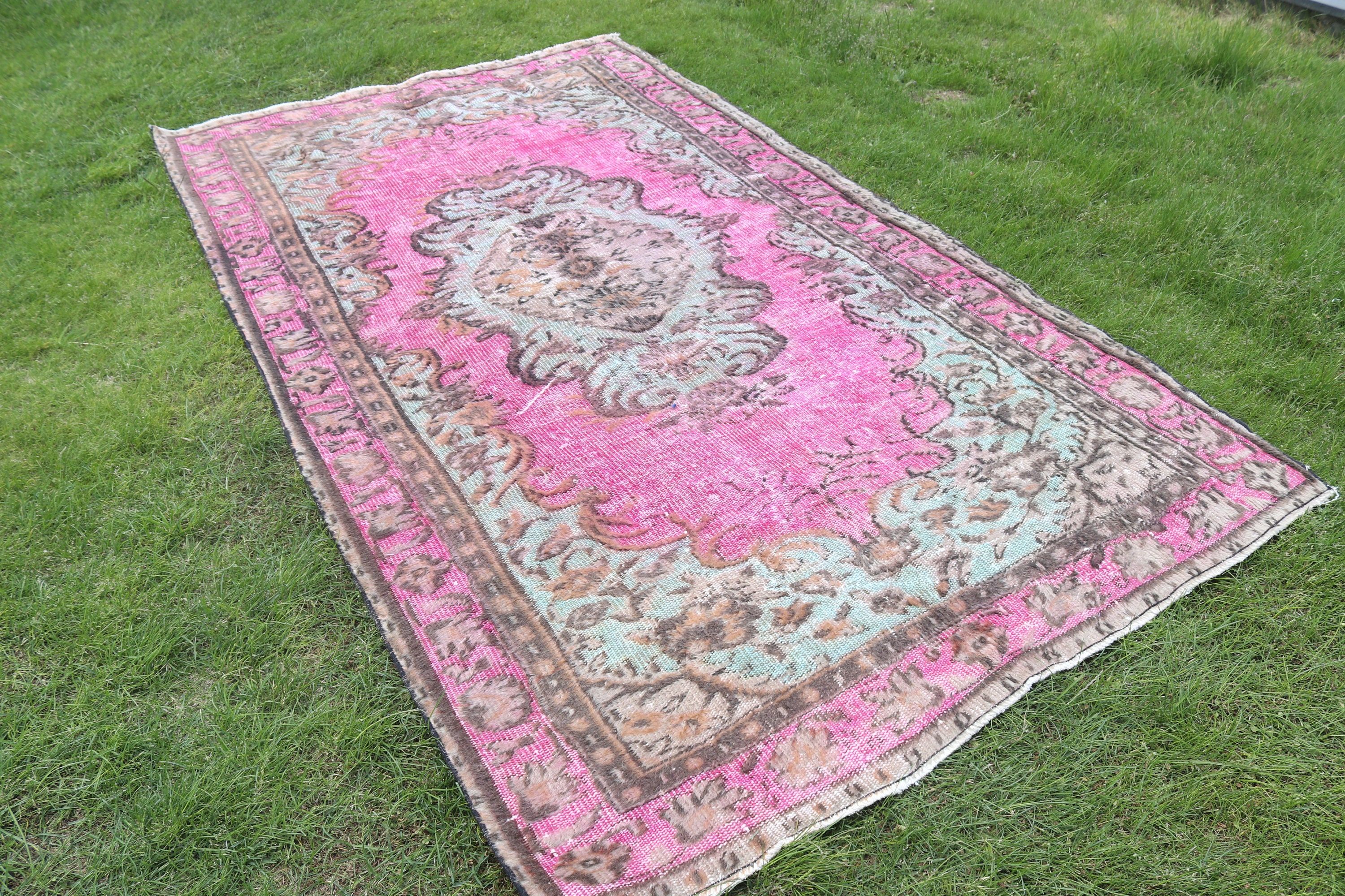 4.9x8.4 ft Large Rugs, Turkish Rug, Boho Rugs, Vintage Rugs, Large Vintage Rug, Modern Rug, Red Boho Rugs, Handwoven Rug, Dining Room Rug