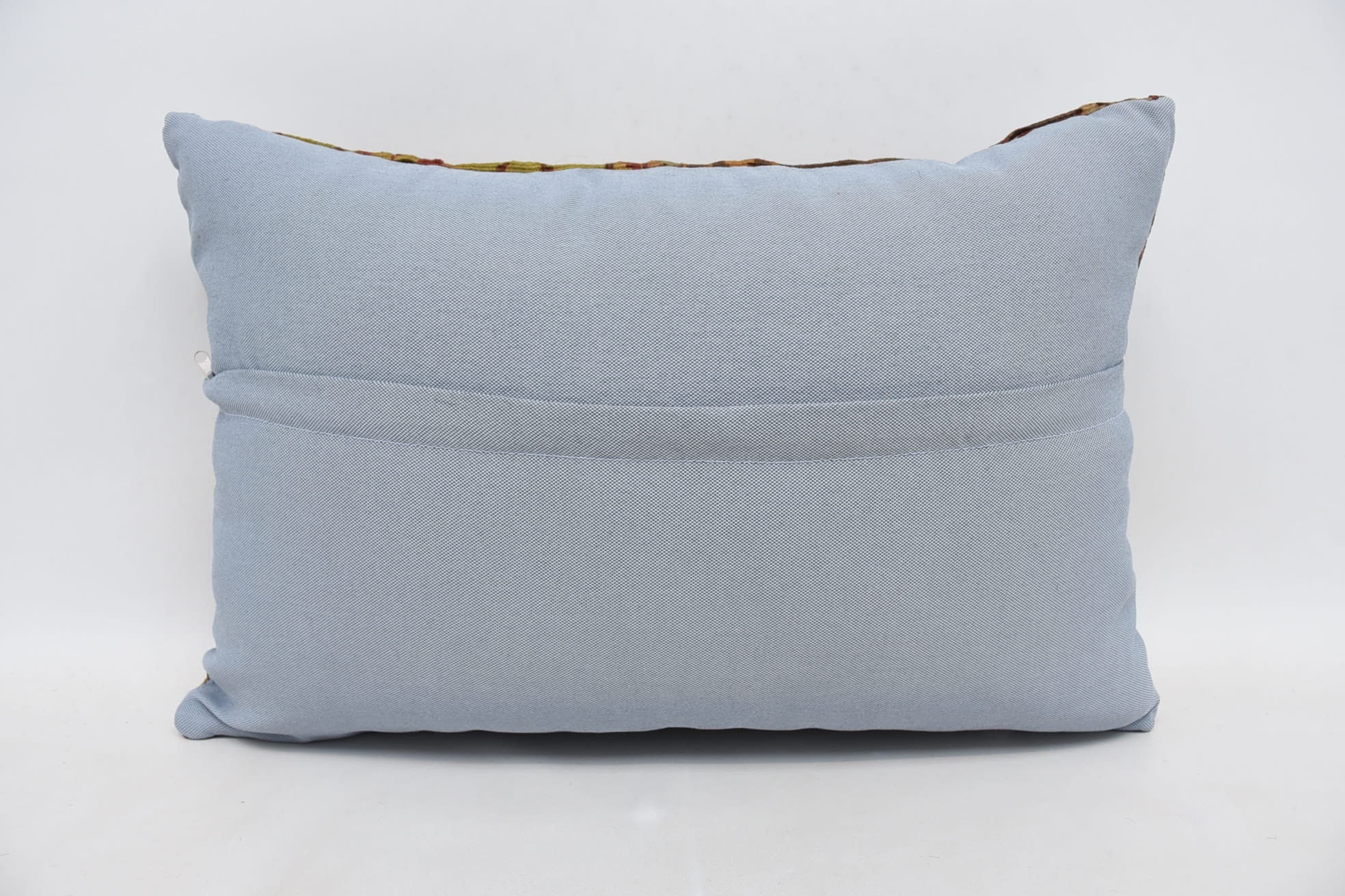 16"x24" Green Cushion Cover, Vintage Kilim Throw Pillow, Christmas Cushion Case, Kilim Pillow, Art Deco Pillow, Kilim Pillow Cover