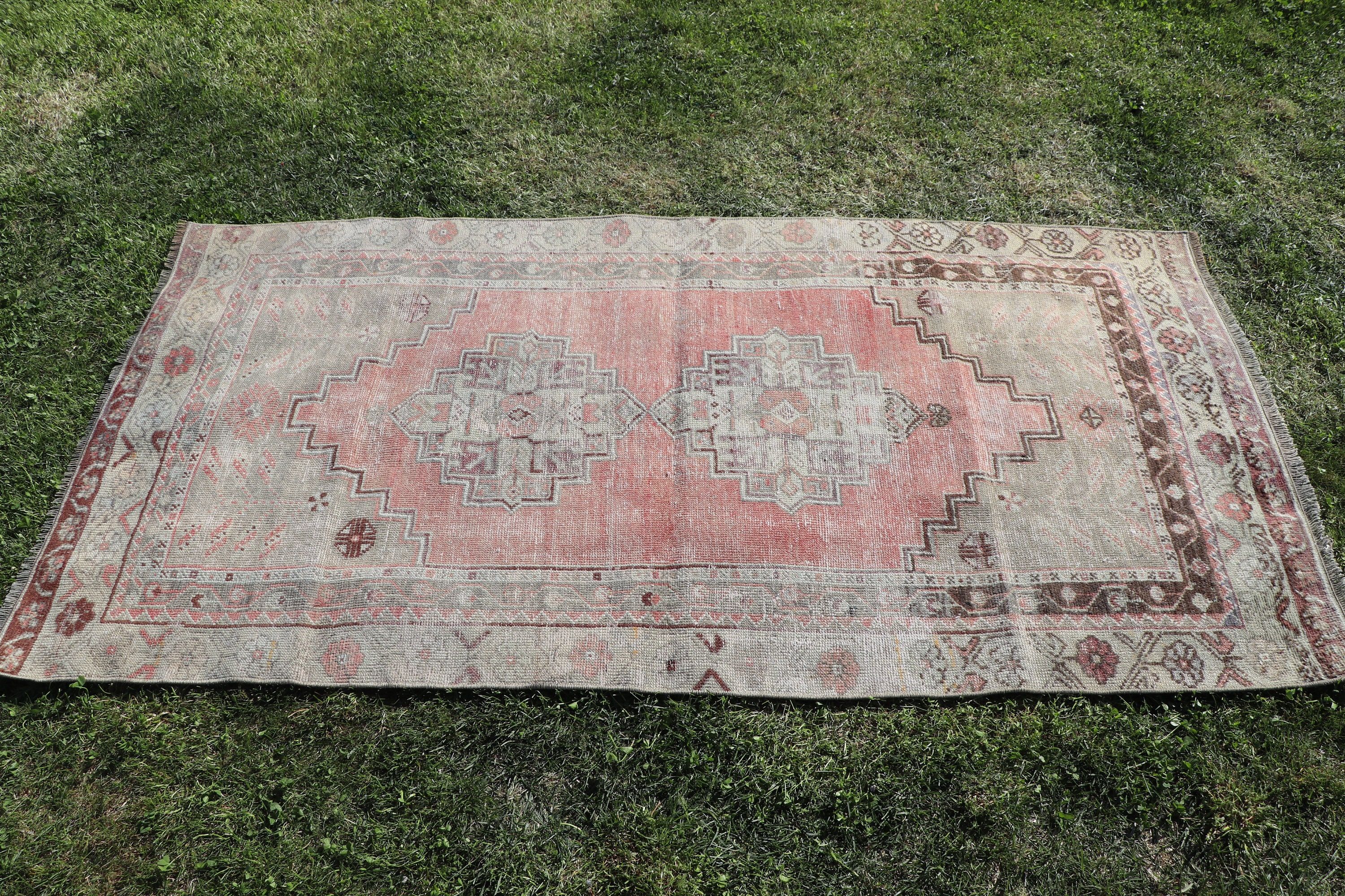 Vintage Halılar, Yatak Odası Halıları, Nötr Halılar, 3,1x5,9 ft Vurgulu Halı, Vintage Vurgulu Halılar, Yeşil Lüks Halılar, Türk Halısı, Havalı Halılar