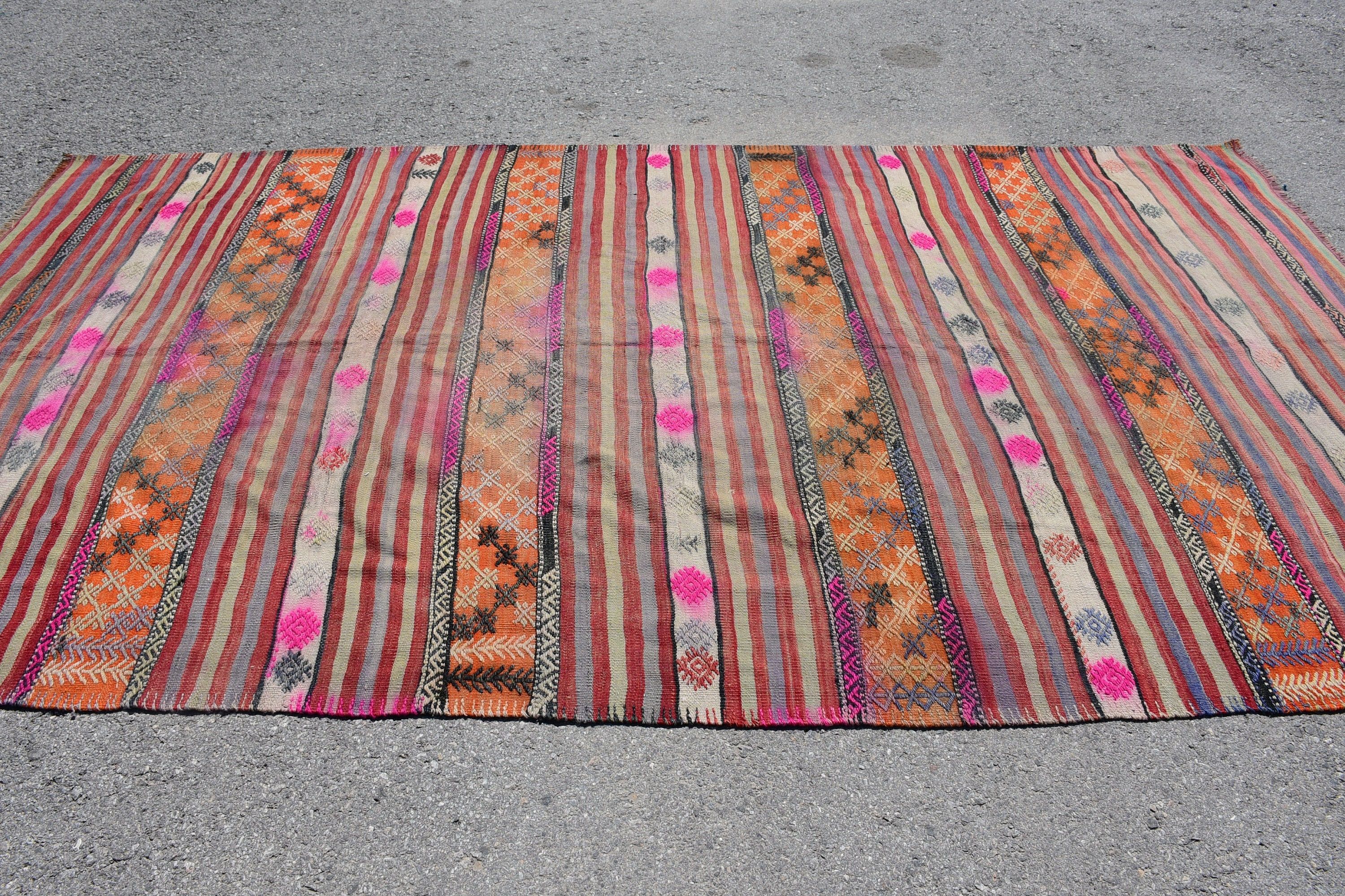 Antika Halılar, Türk Halısı, Vintage Halı, Yemek Odası Halısı, 5.5x10.4 ft Büyük Halılar, Oturma Odası Halısı, Kilim, Salon Halıları, Ev Dekorasyonu Halıları