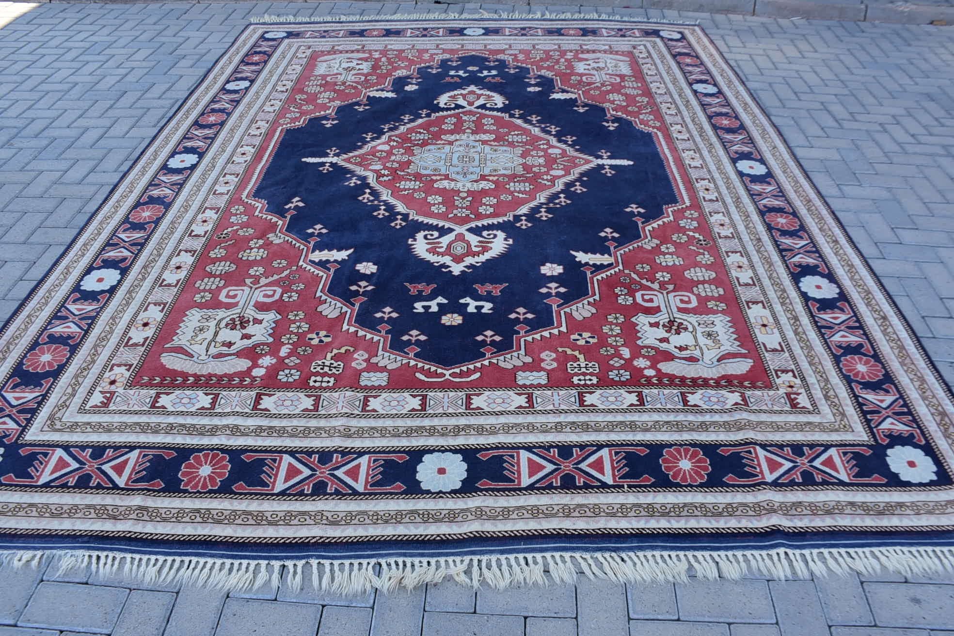 Rugs for Dining Room, Turkish Rugs, Saloon Rug, Living Room Rug, Moroccan Rugs, Vintage Rug, 8.9x11.6 ft Oversize Rugs, Antique Rugs